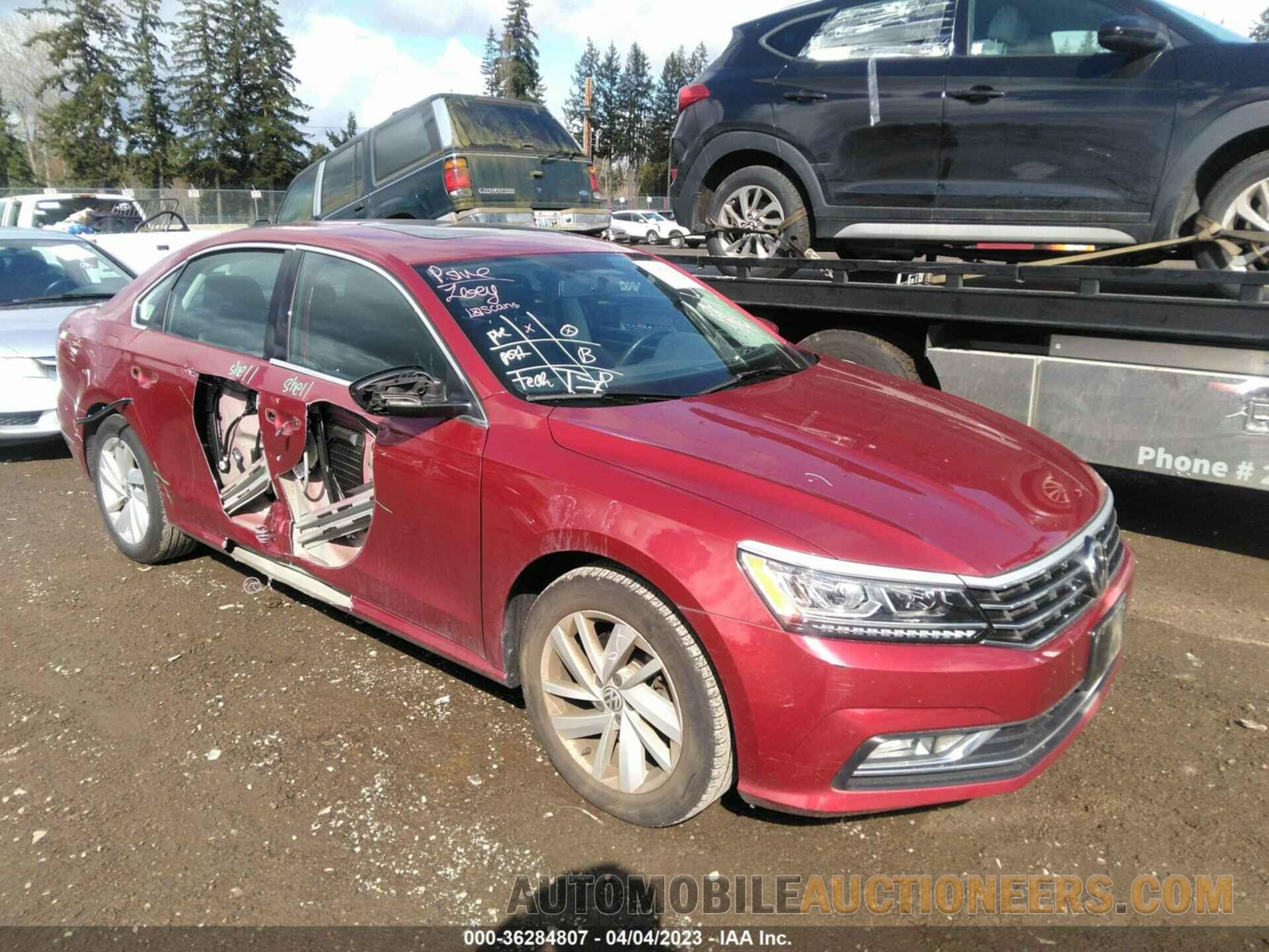 1VWBA7A36JC044606 VOLKSWAGEN PASSAT 2018