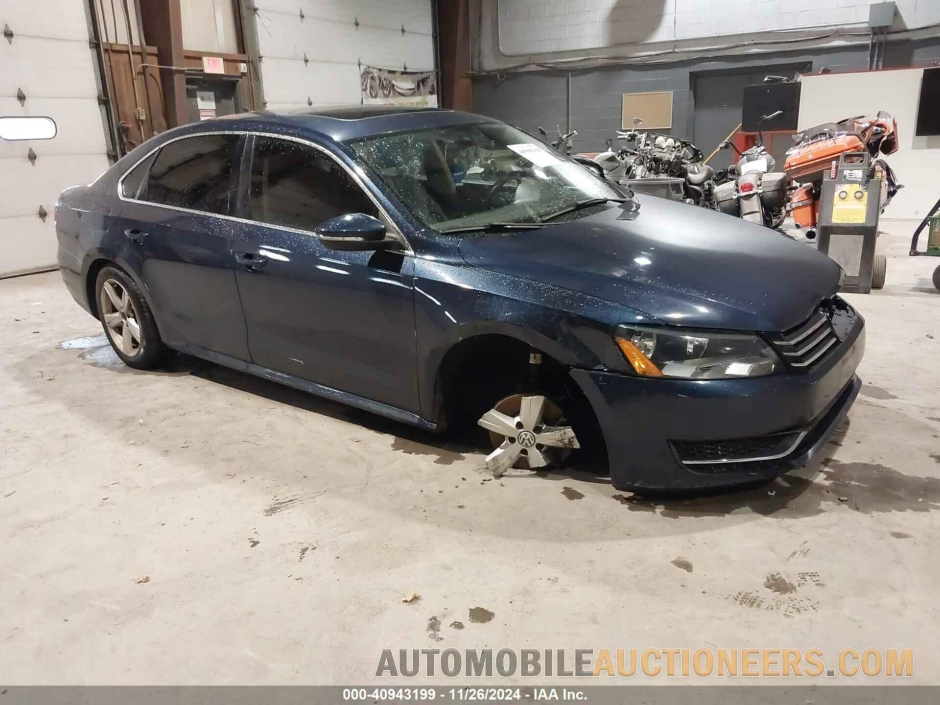 1VWBH7A30CC034085 VOLKSWAGEN PASSAT 2012