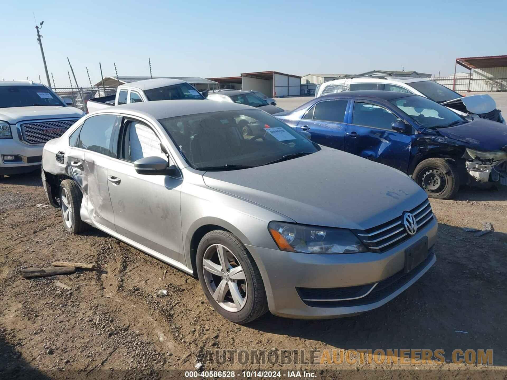 1VWBH7A33DC121660 VOLKSWAGEN PASSAT 2013