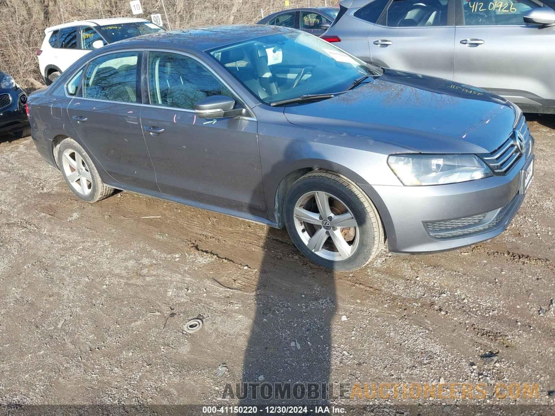 1VWBH7A36DC131891 VOLKSWAGEN PASSAT 2013