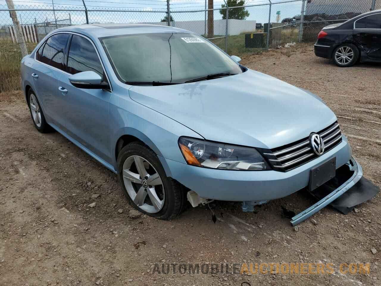 1VWBH7A37CC057623 VOLKSWAGEN PASSAT 2012