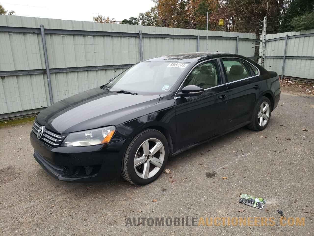 1VWBH7A37CC091111 VOLKSWAGEN PASSAT 2012