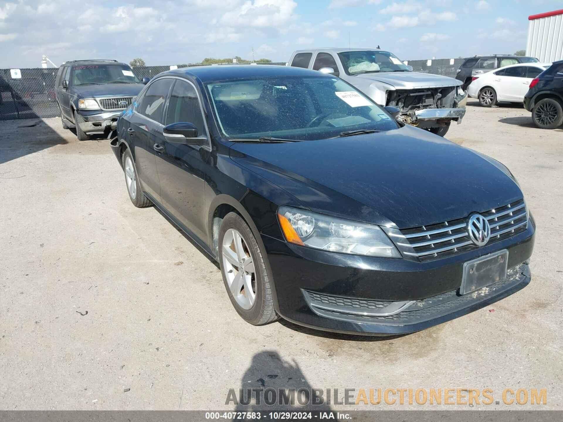 1VWBH7A38DC120049 VOLKSWAGEN PASSAT 2013