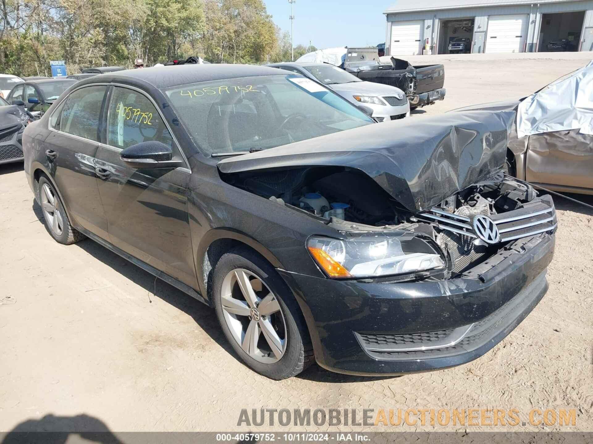 1VWBH7A3XCC058118 VOLKSWAGEN PASSAT 2012