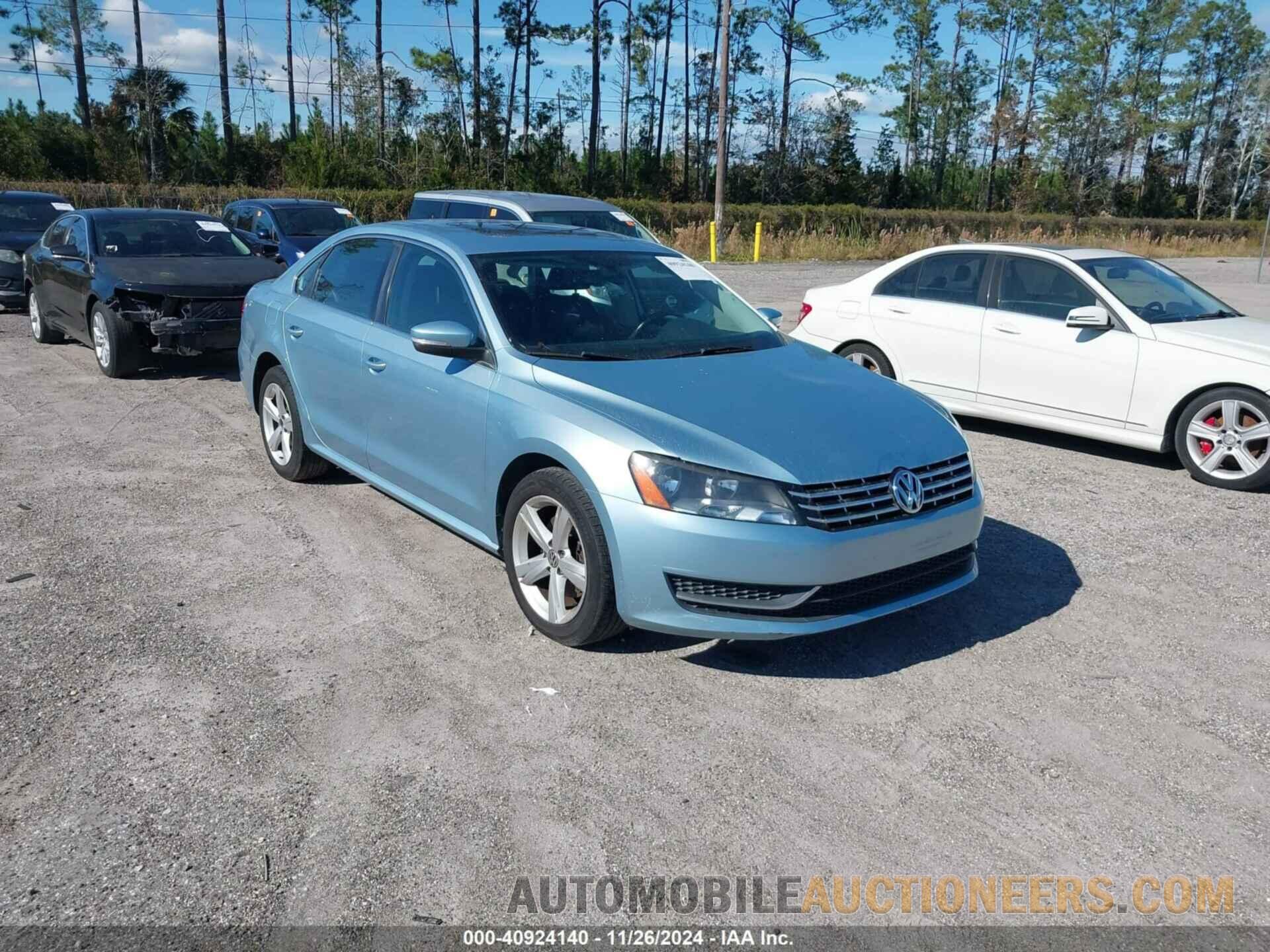 1VWBN7A30DC042519 VOLKSWAGEN PASSAT 2013