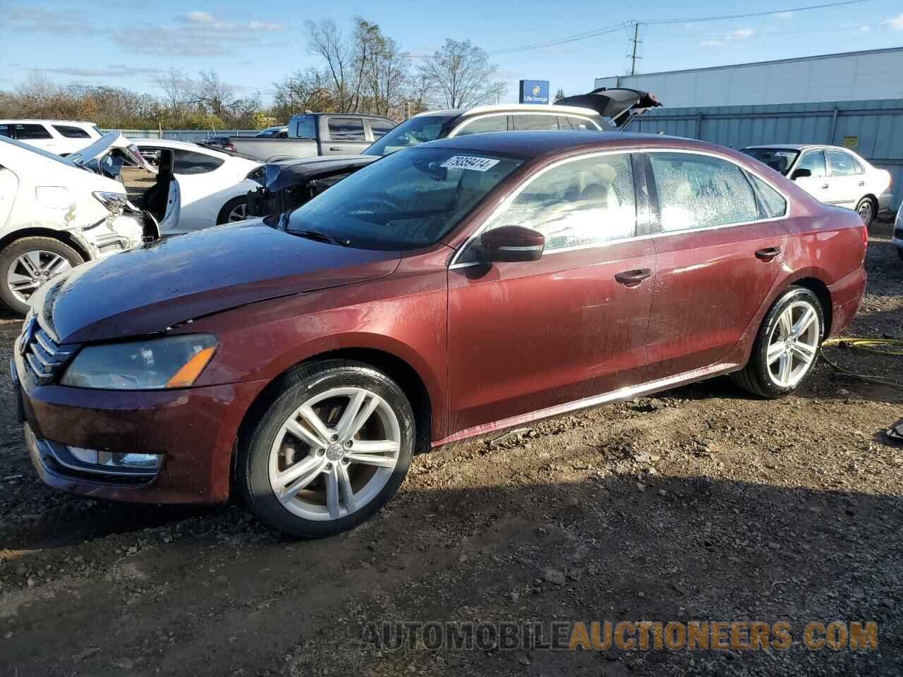 1VWBN7A32EC028879 VOLKSWAGEN PASSAT 2014