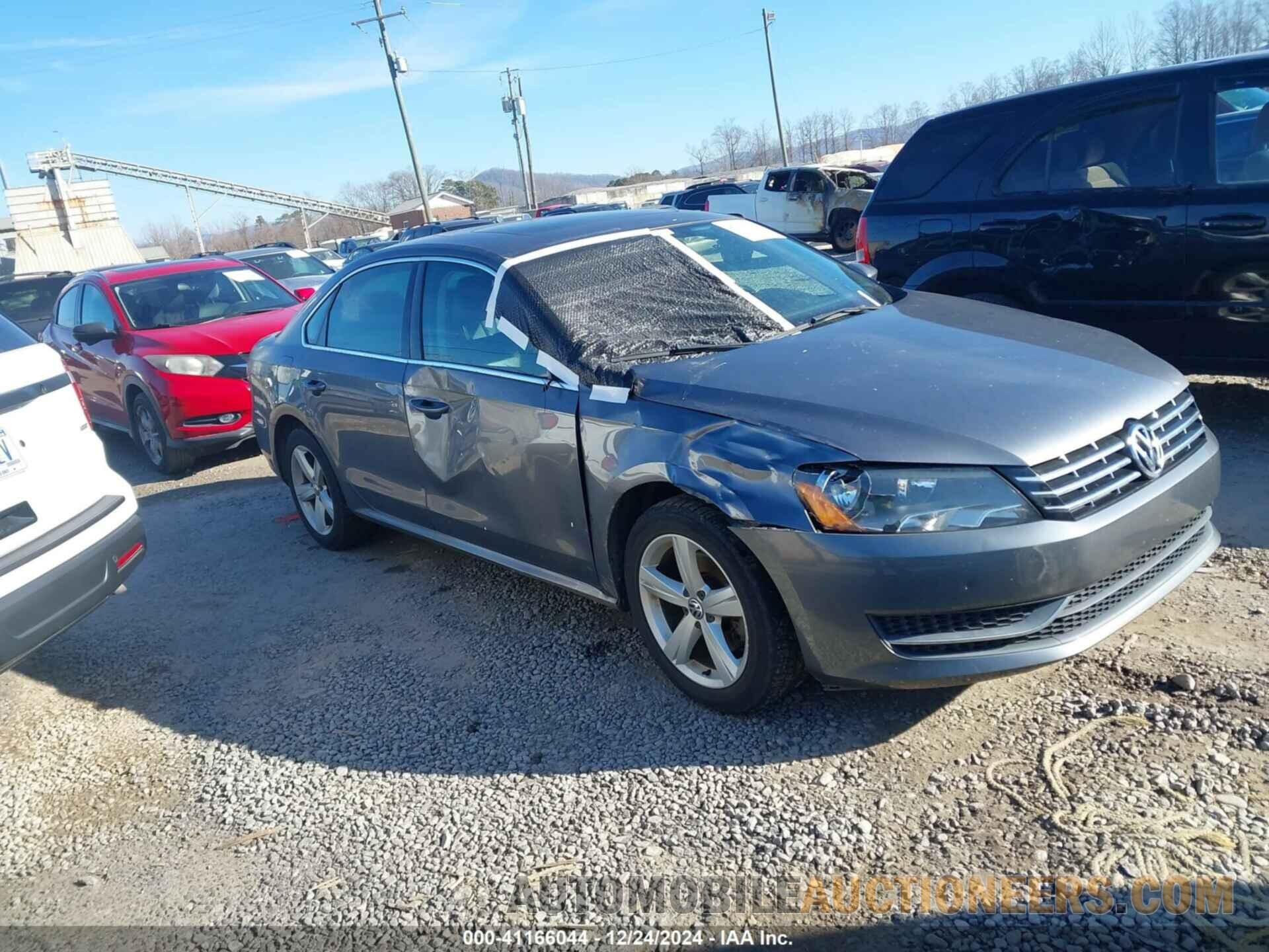 1VWBN7A34CC058432 VOLKSWAGEN PASSAT 2012