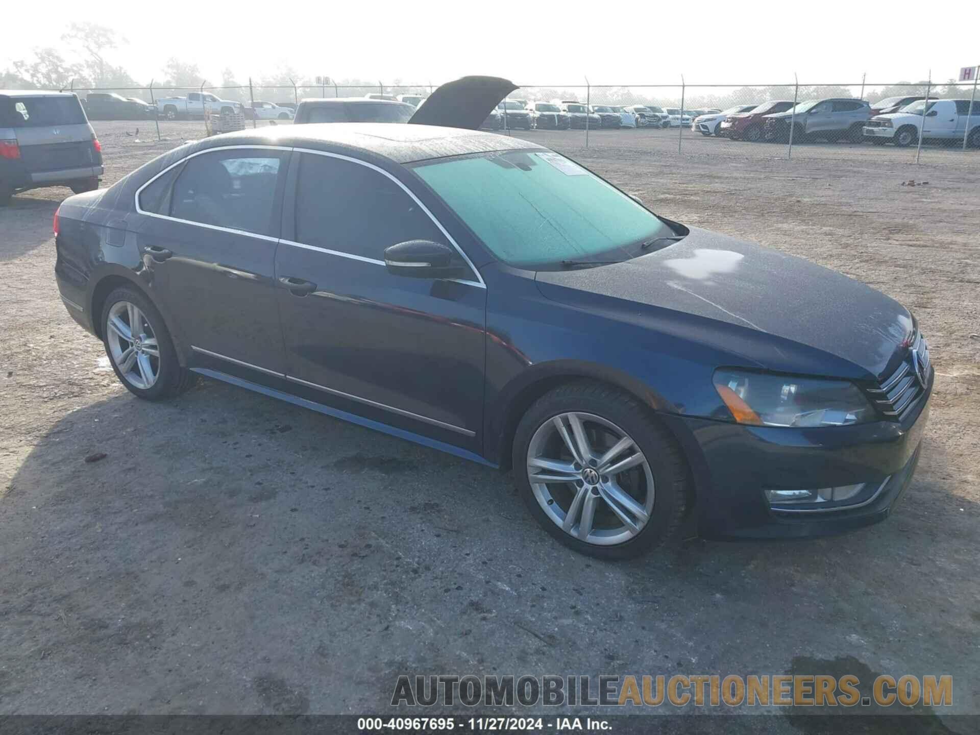 1VWBN7A34DC145992 VOLKSWAGEN PASSAT 2013