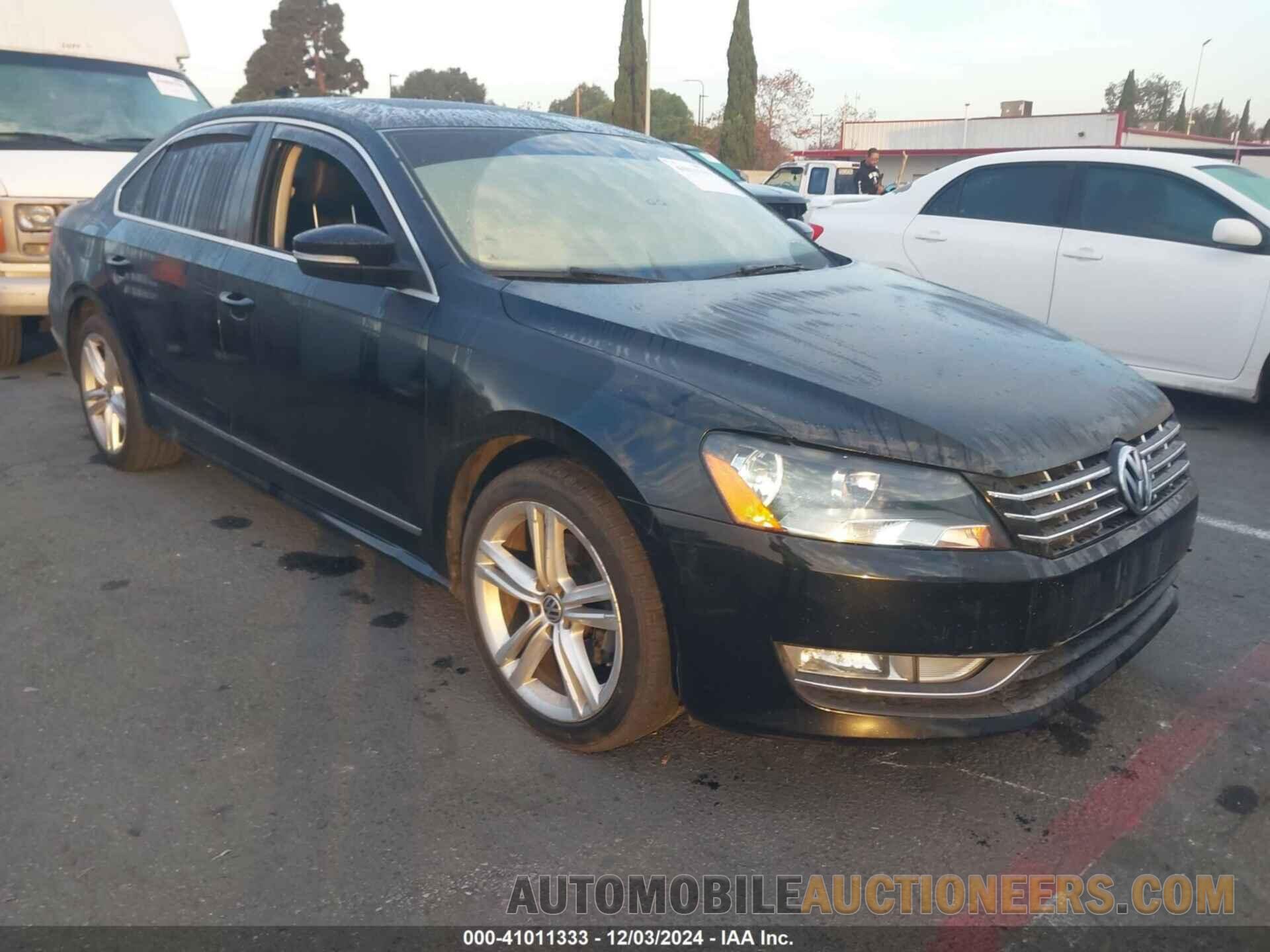 1VWBN7A37DC114459 VOLKSWAGEN PASSAT 2013