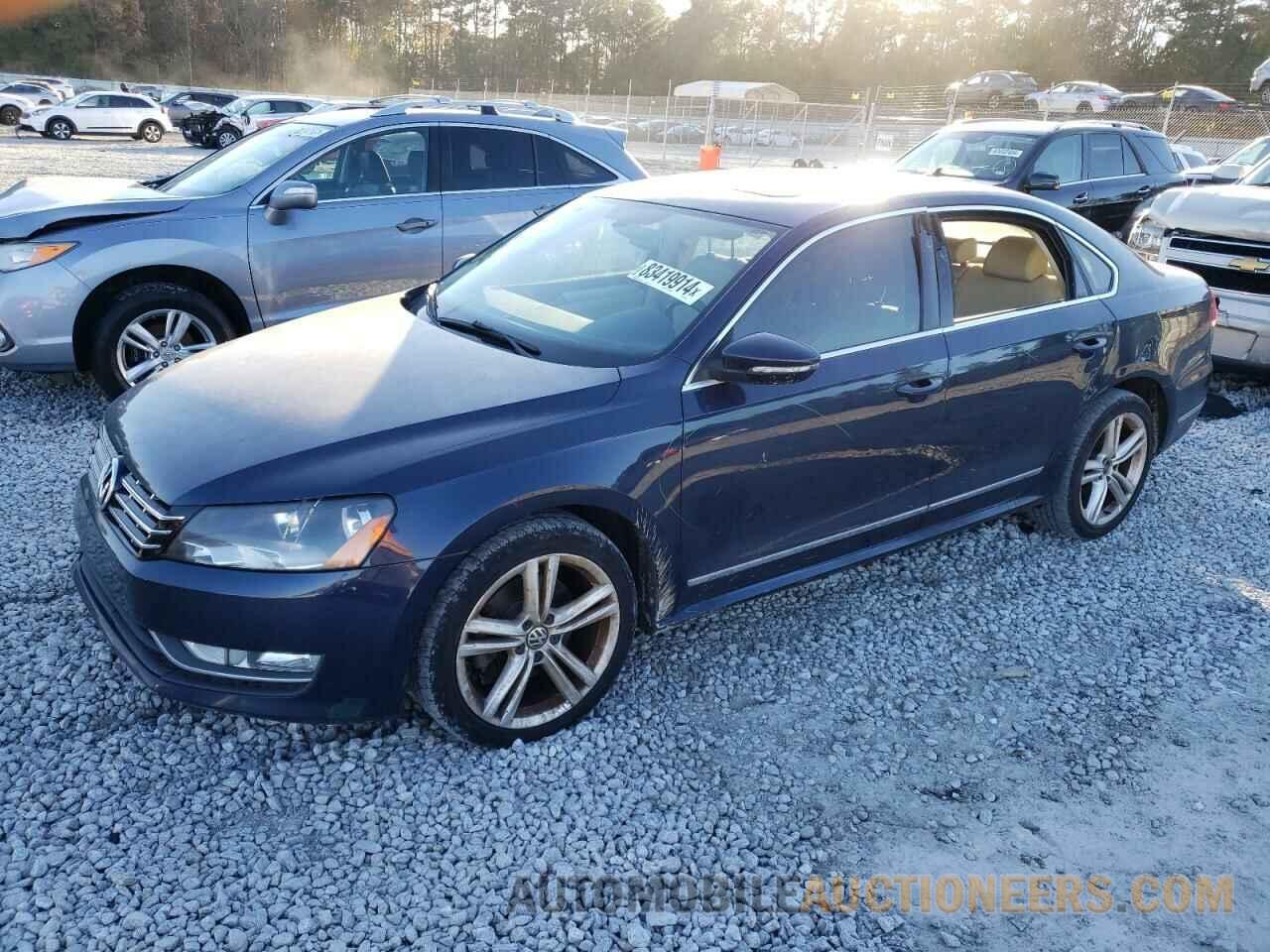 1VWBN7A39CC097761 VOLKSWAGEN PASSAT 2012