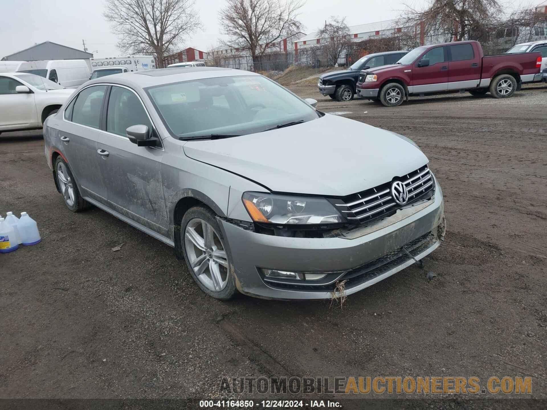 1VWBN7A39DC055107 VOLKSWAGEN PASSAT 2013