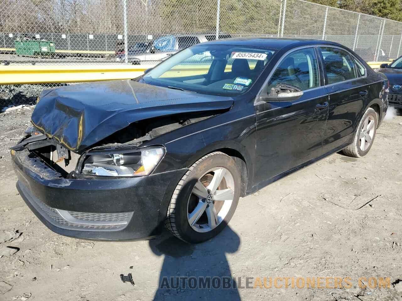 1VWBP7A30CC024028 VOLKSWAGEN PASSAT 2012