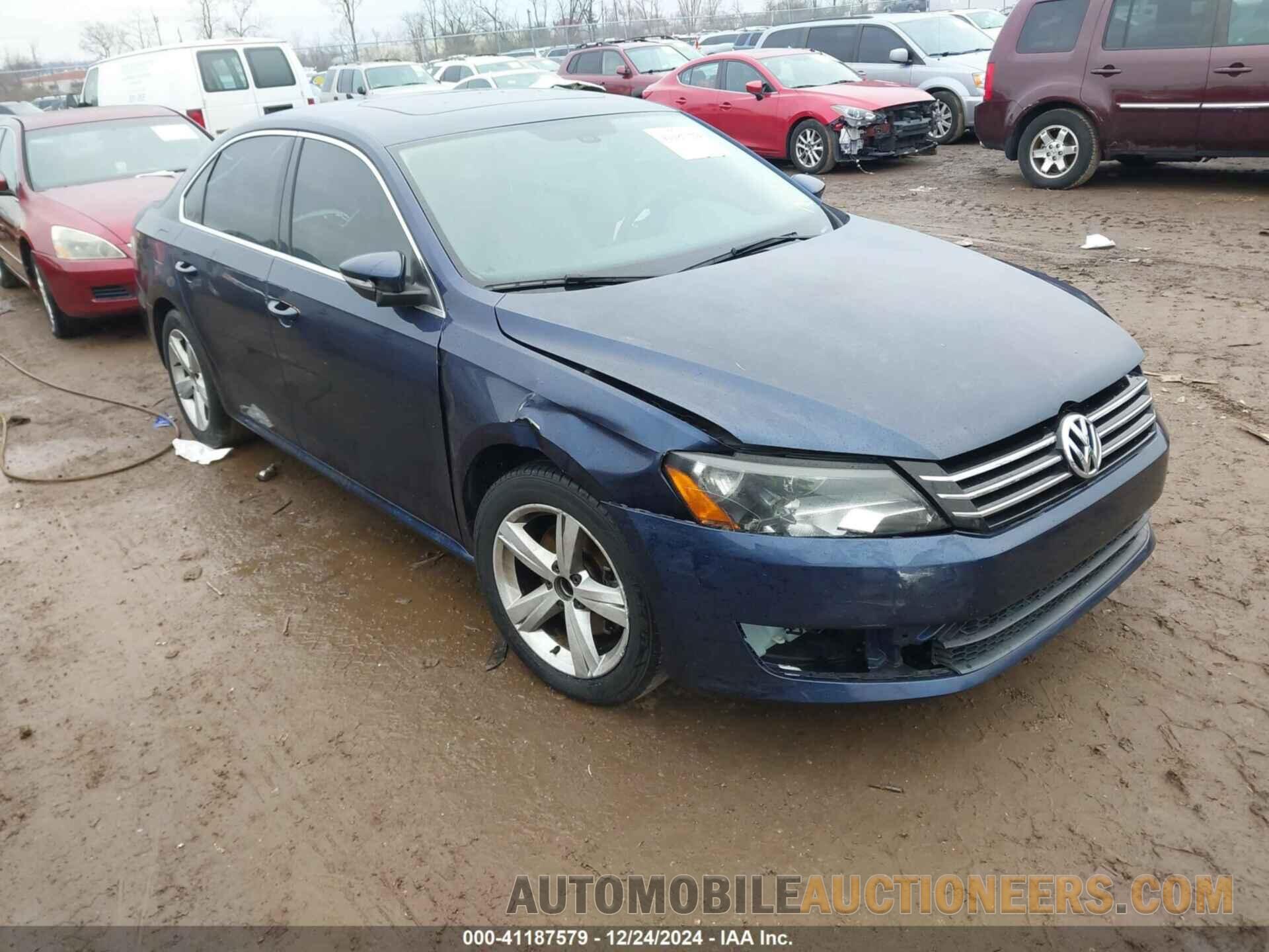 1VWBP7A31CC045552 VOLKSWAGEN PASSAT 2012