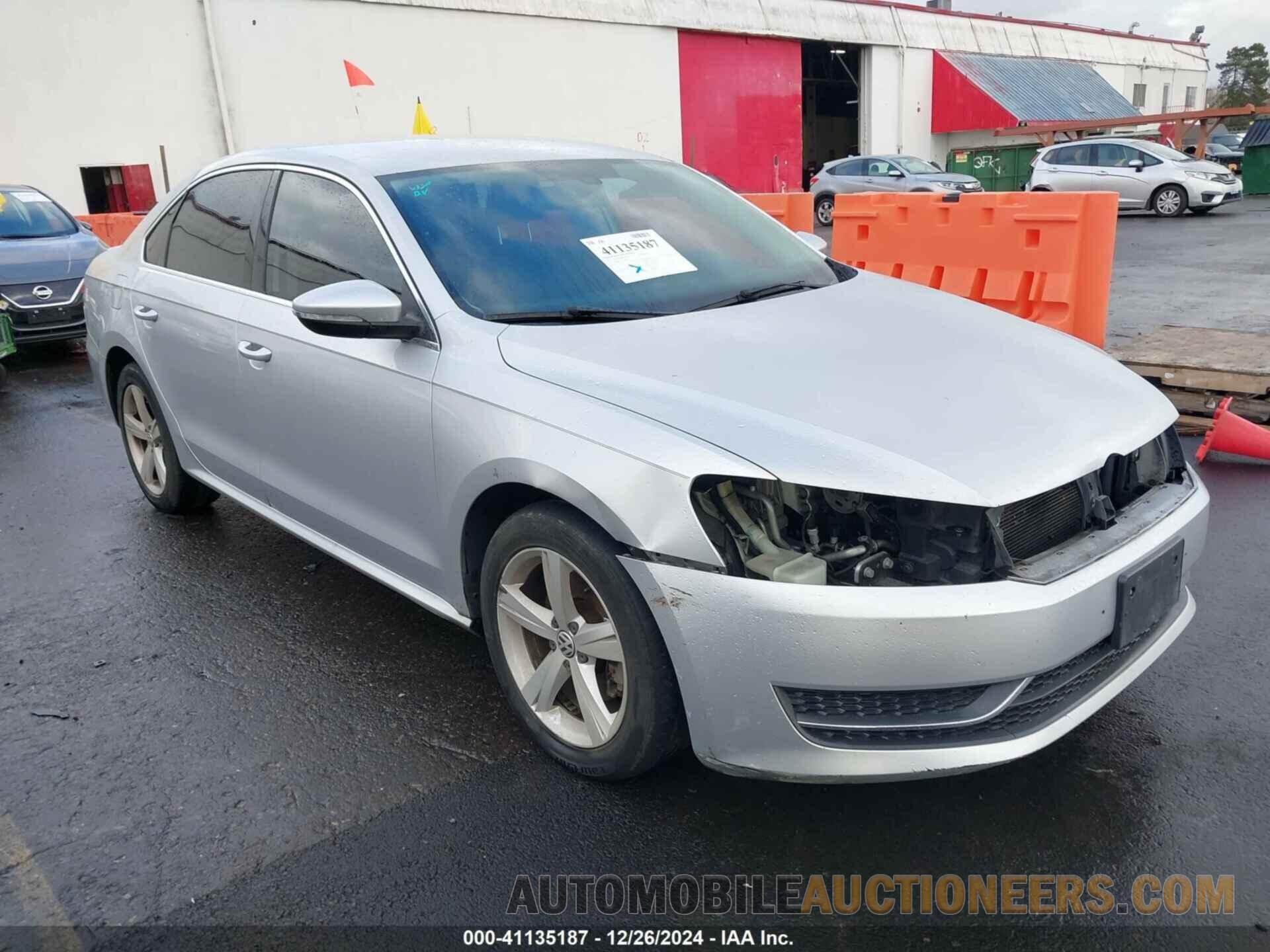 1VWBP7A31CC049763 VOLKSWAGEN PASSAT 2012