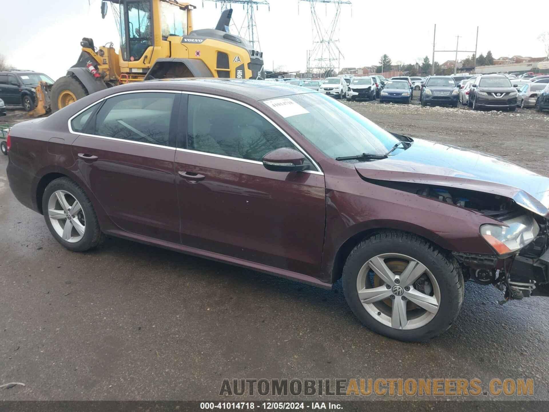 1VWBP7A32CC089415 VOLKSWAGEN PASSAT 2012