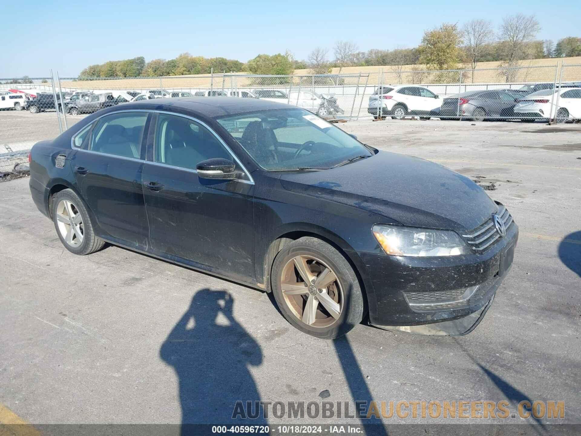 1VWBP7A32DC135231 VOLKSWAGEN PASSAT 2013