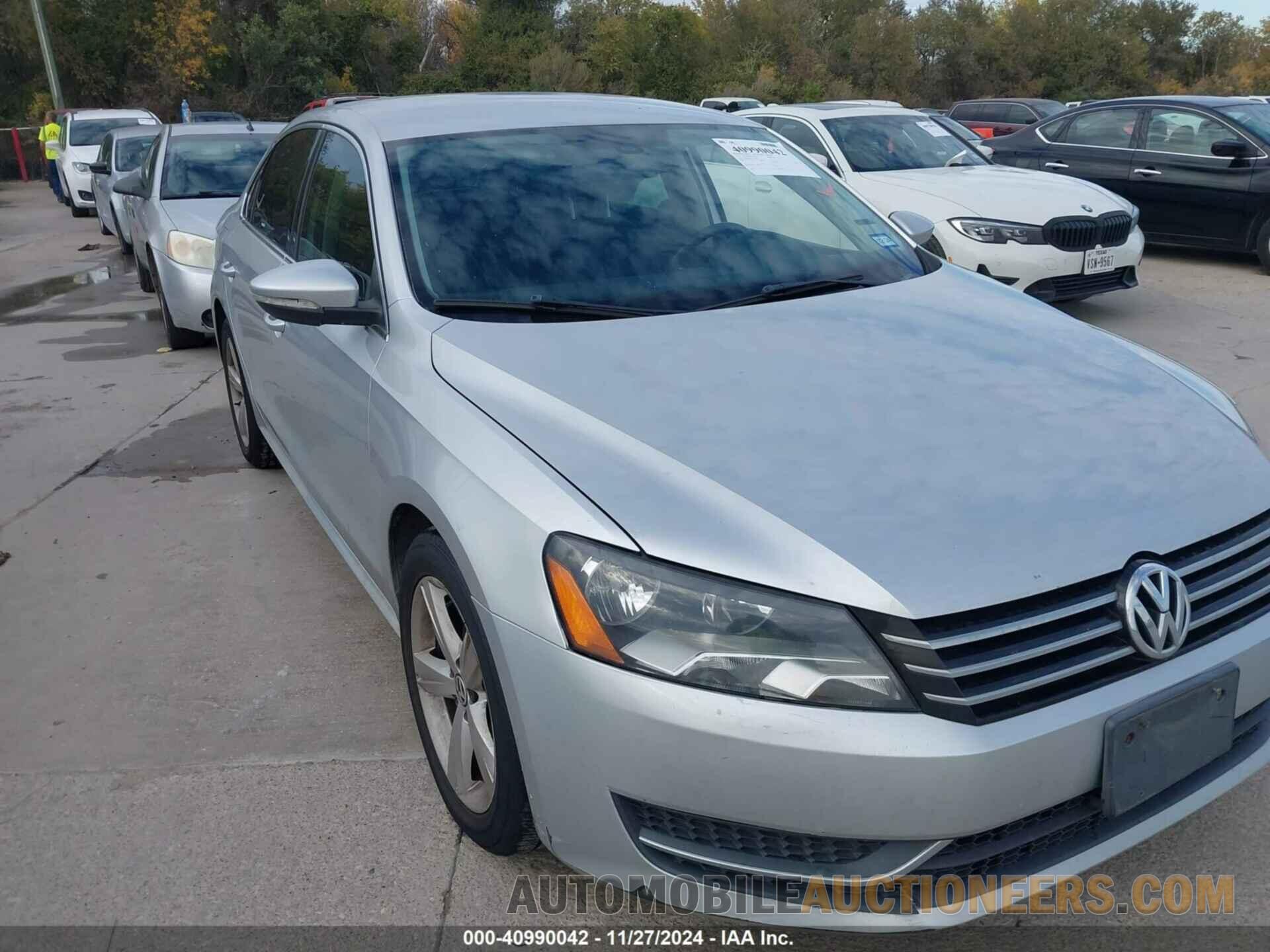 1VWBP7A33CC042474 VOLKSWAGEN PASSAT 2012