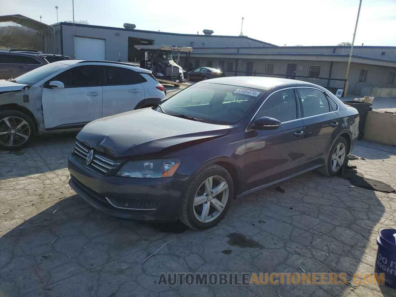 1VWBP7A33CC052437 VOLKSWAGEN PASSAT 2012