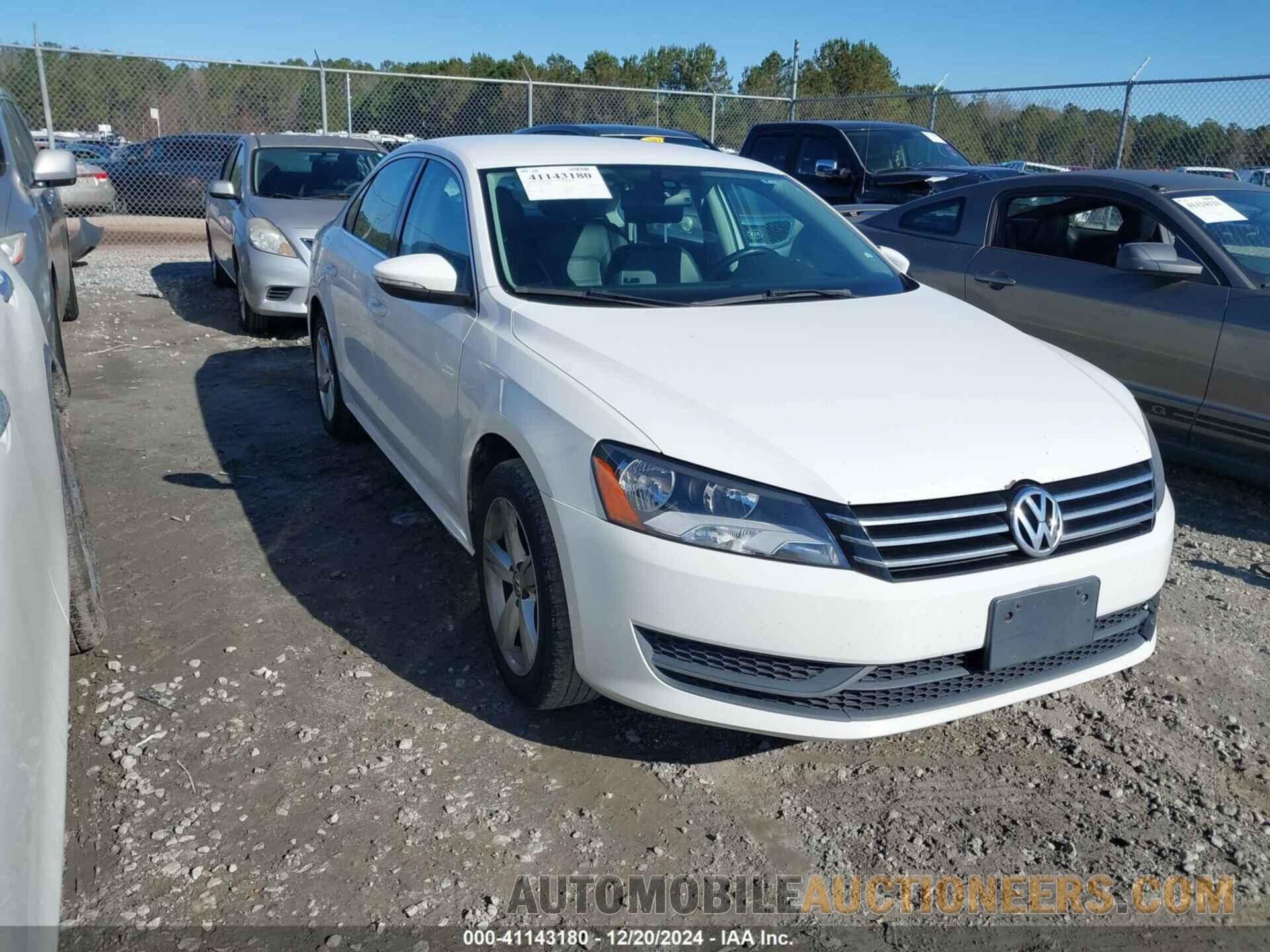 1VWBP7A33CC106660 VOLKSWAGEN PASSAT 2012