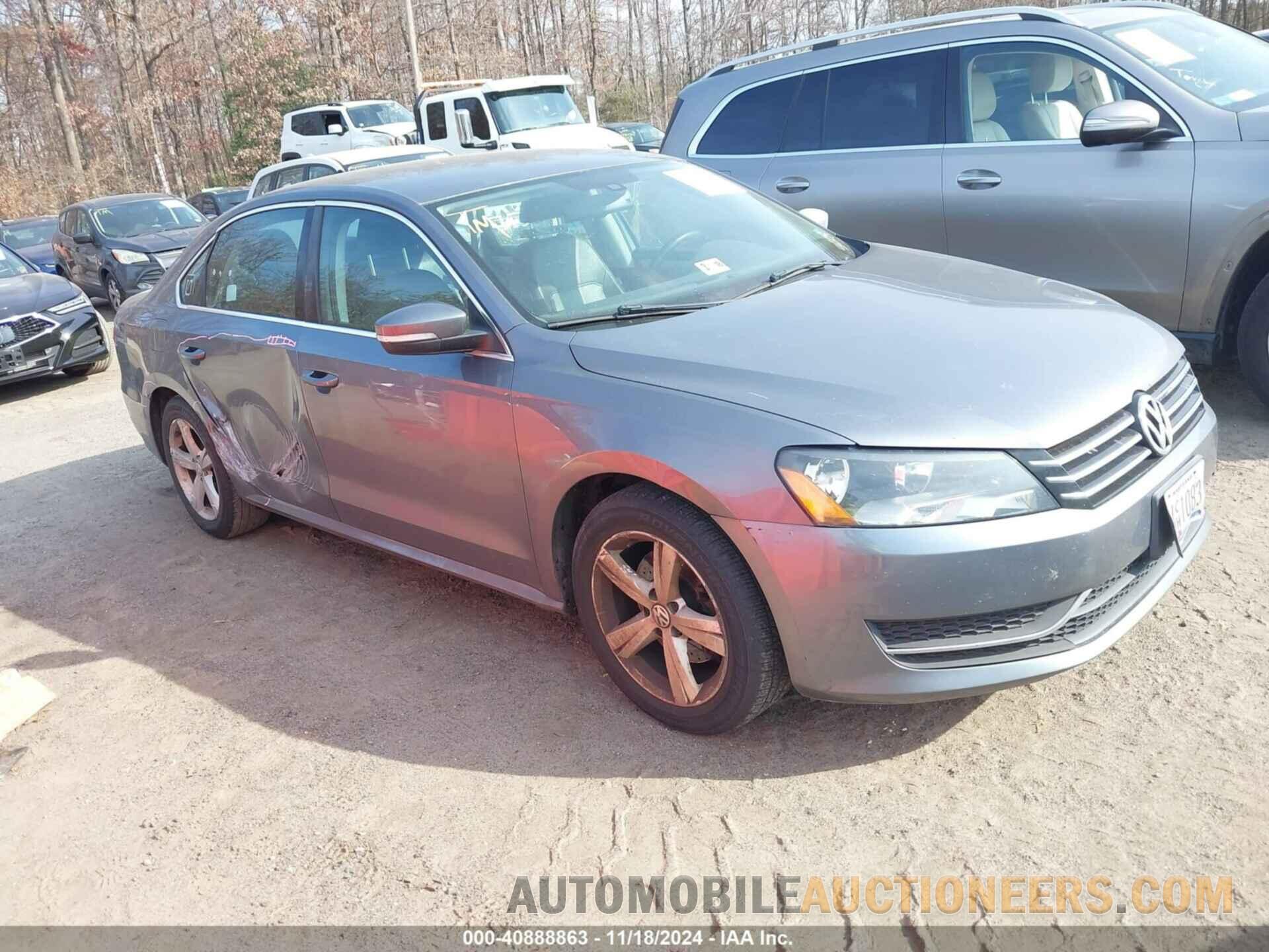 1VWBP7A35DC078068 VOLKSWAGEN PASSAT 2013