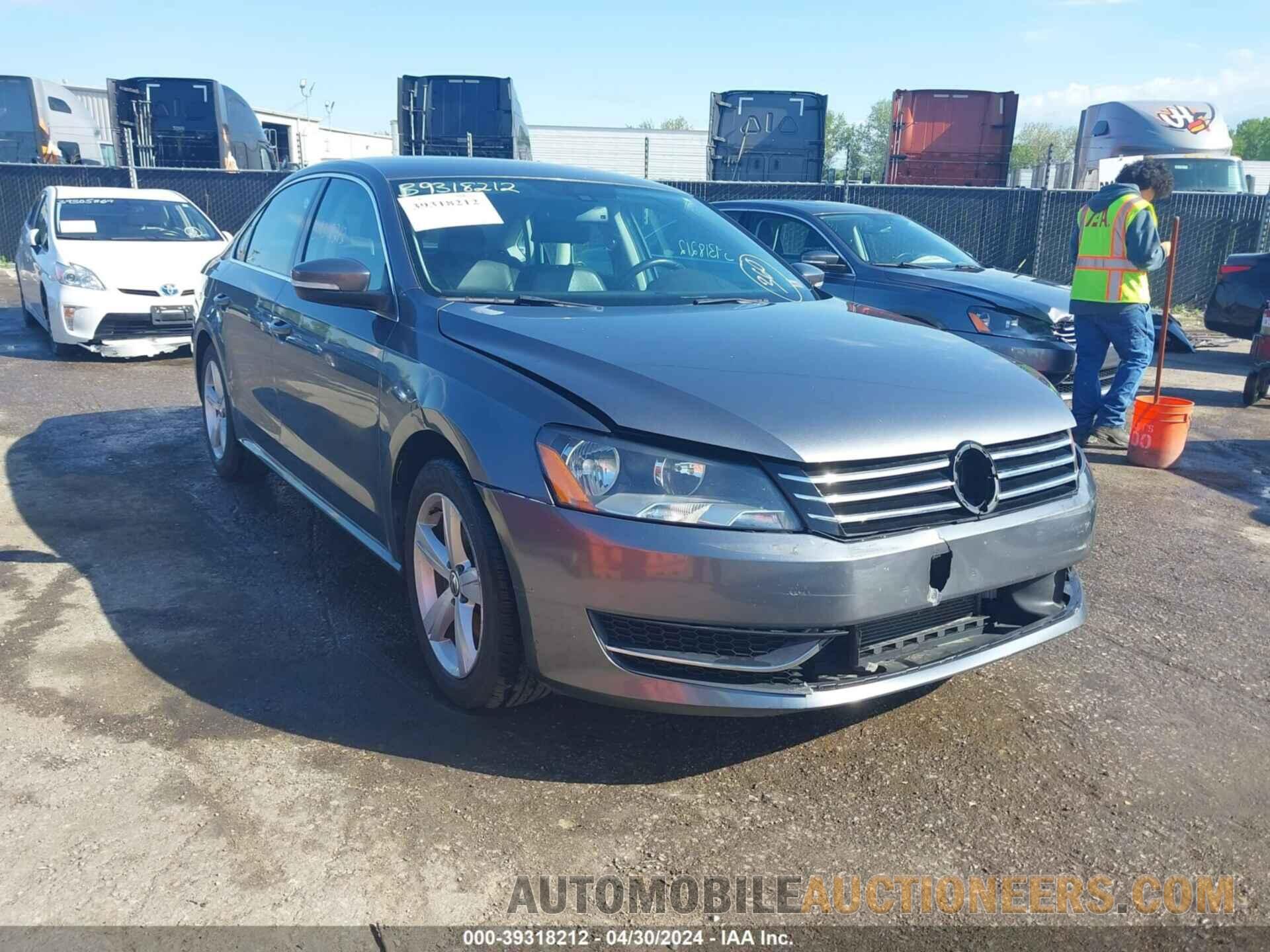 1VWBP7A35DC099079 VOLKSWAGEN PASSAT 2013