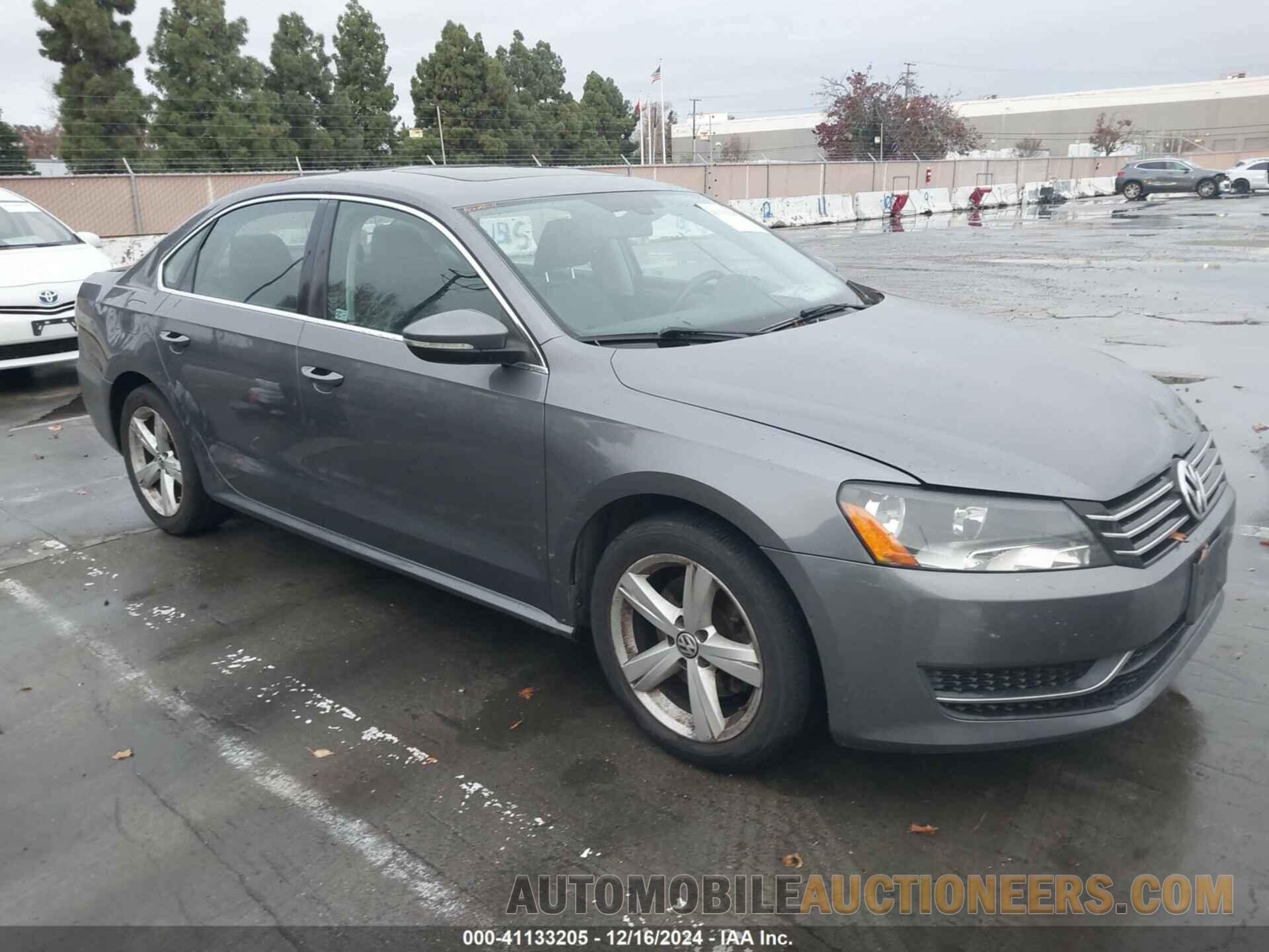 1VWBP7A36CC036779 VOLKSWAGEN PASSAT 2012