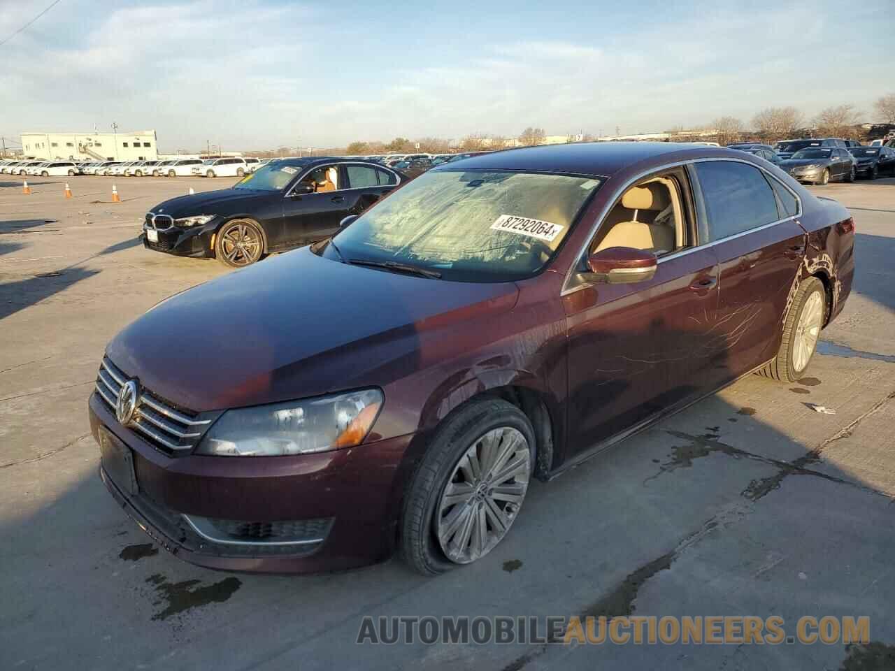 1VWBP7A37CC102806 VOLKSWAGEN PASSAT 2012