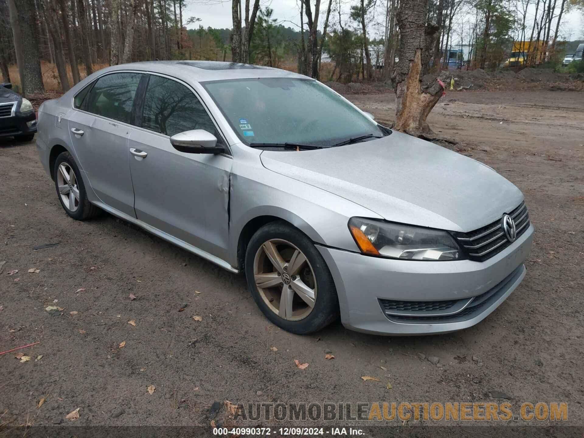 1VWBP7A38CC008403 VOLKSWAGEN PASSAT 2012