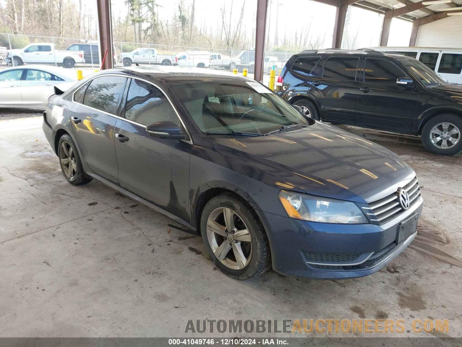 1VWBP7A38CC029817 VOLKSWAGEN PASSAT 2012