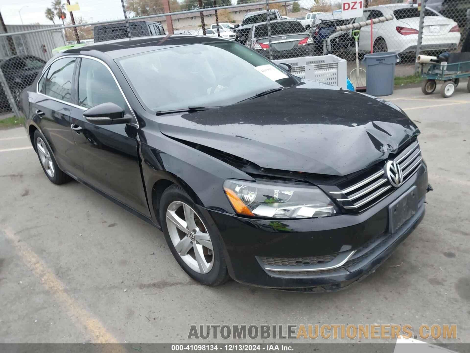 1VWBP7A38CC051641 VOLKSWAGEN PASSAT 2012