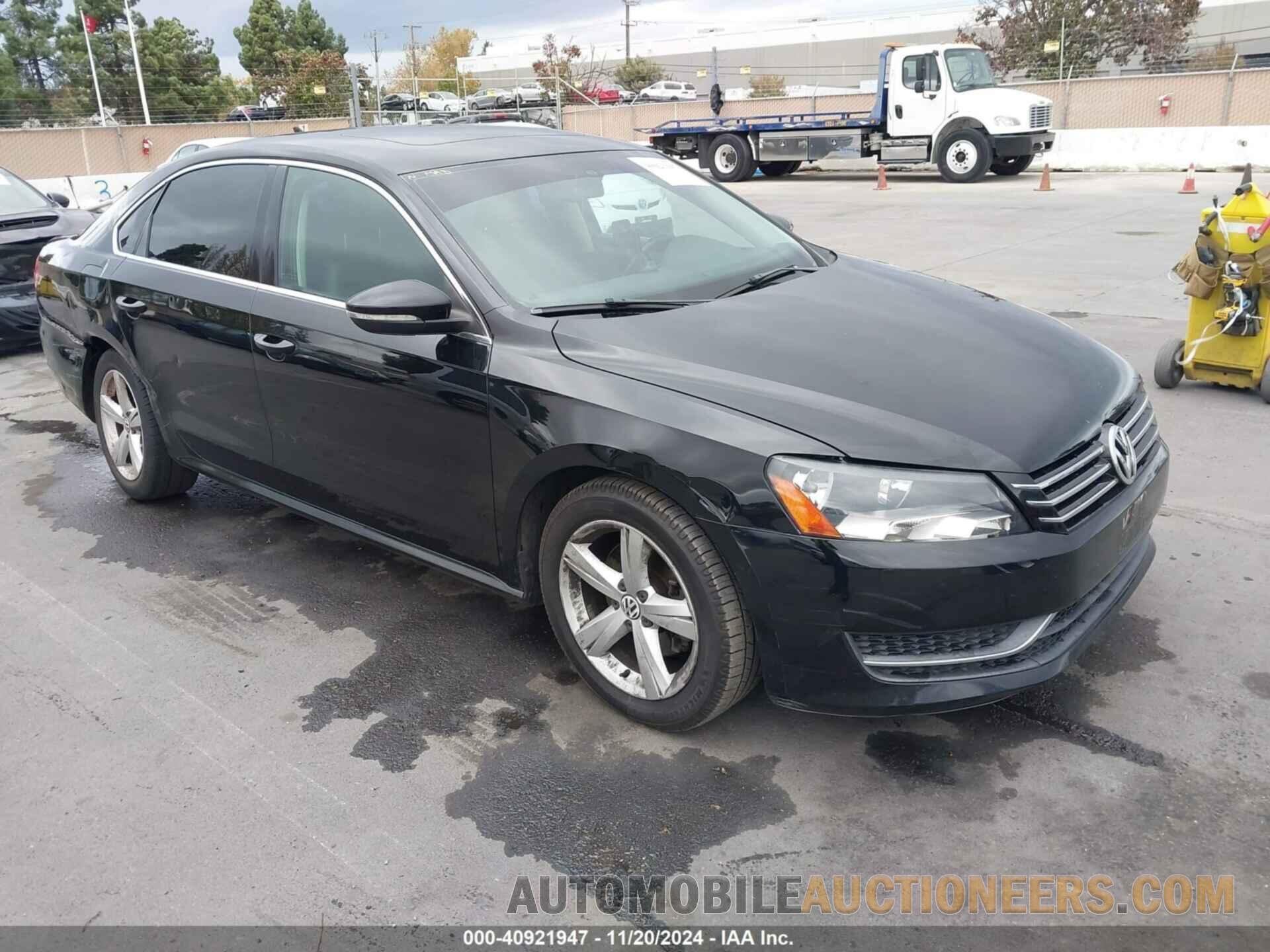 1VWBP7A39CC025730 VOLKSWAGEN PASSAT 2012