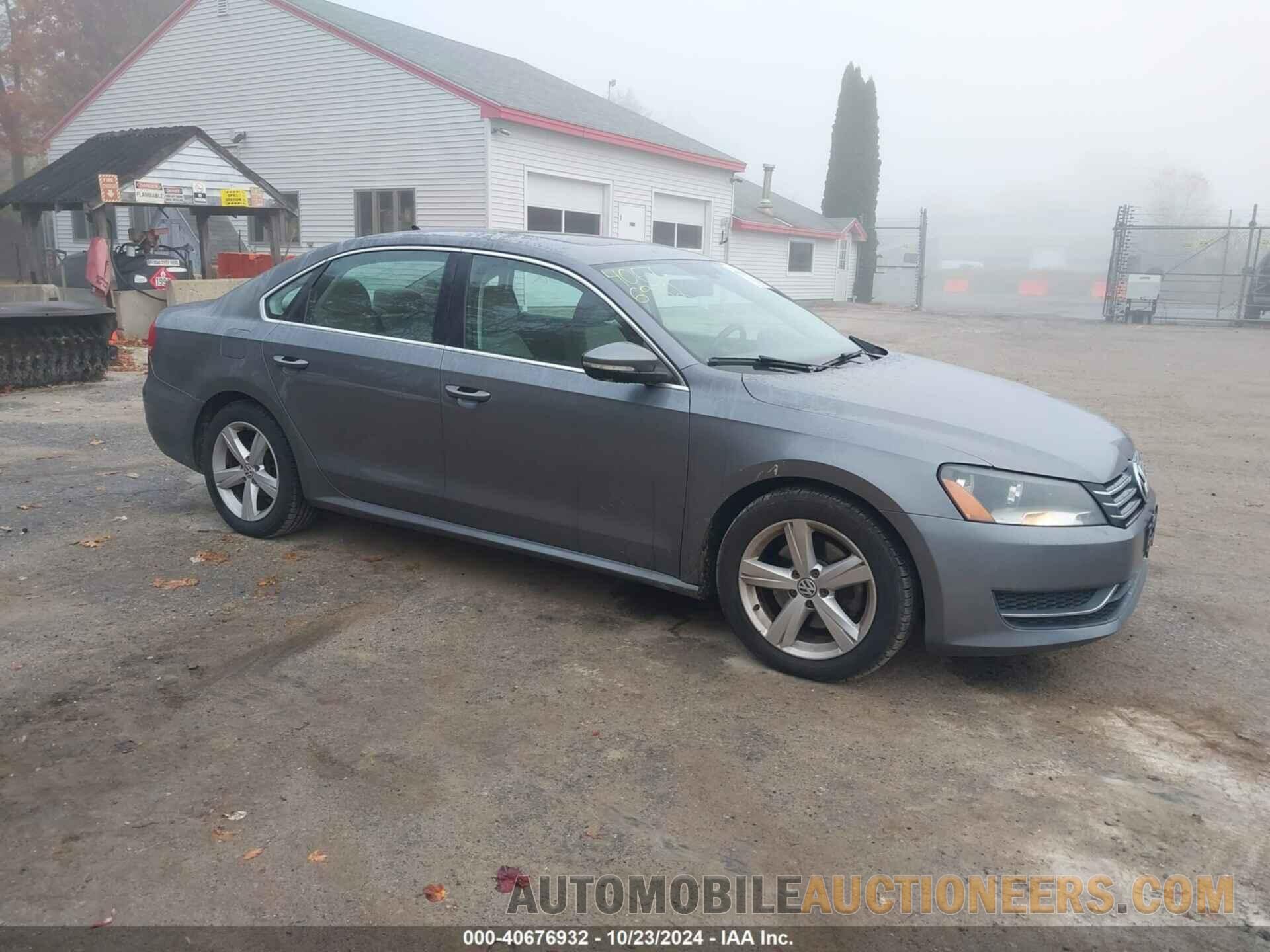 1VWBP7A39CC062602 VOLKSWAGEN PASSAT 2012