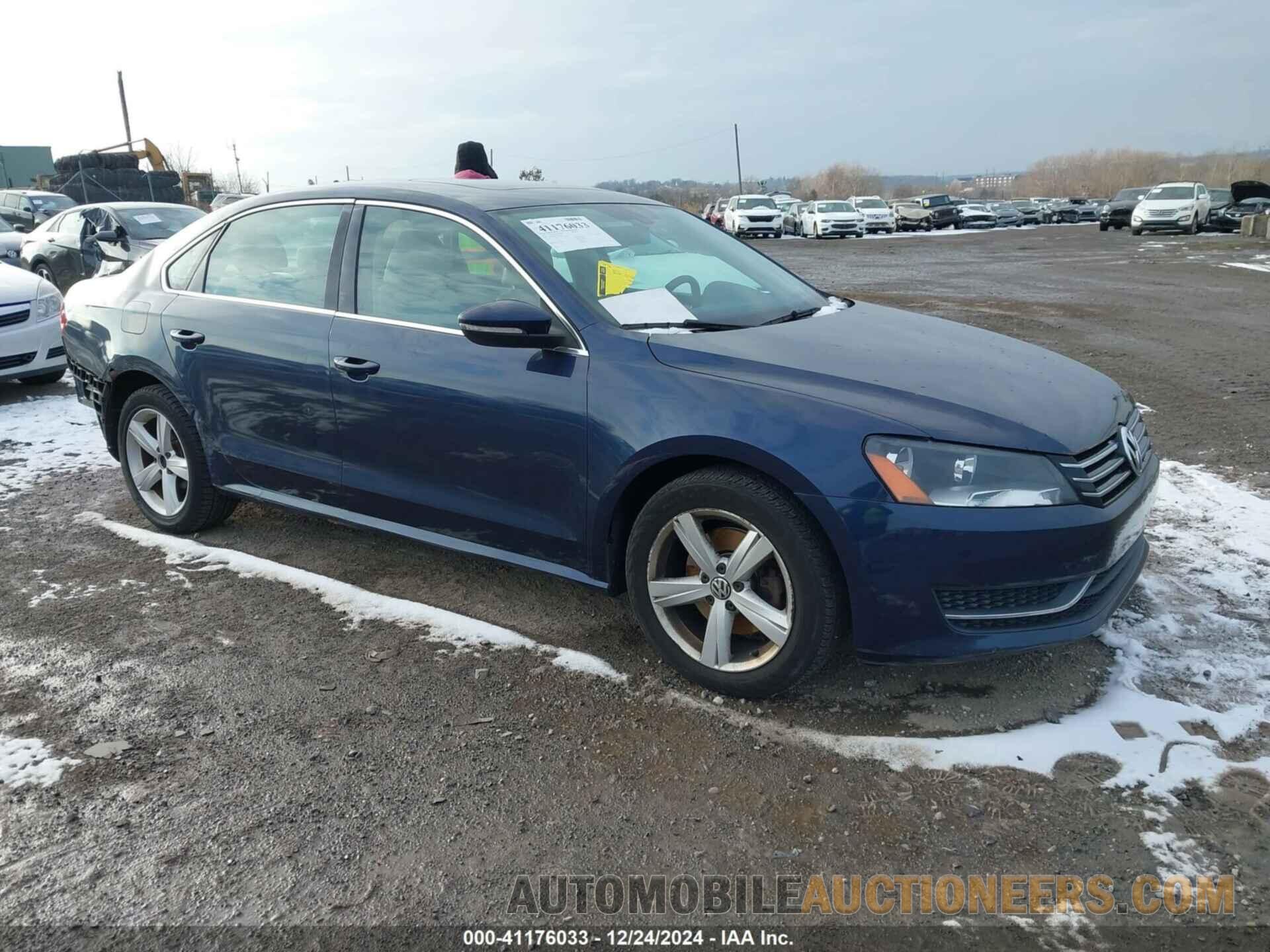 1VWBP7A3XCC087654 VOLKSWAGEN PASSAT 2012