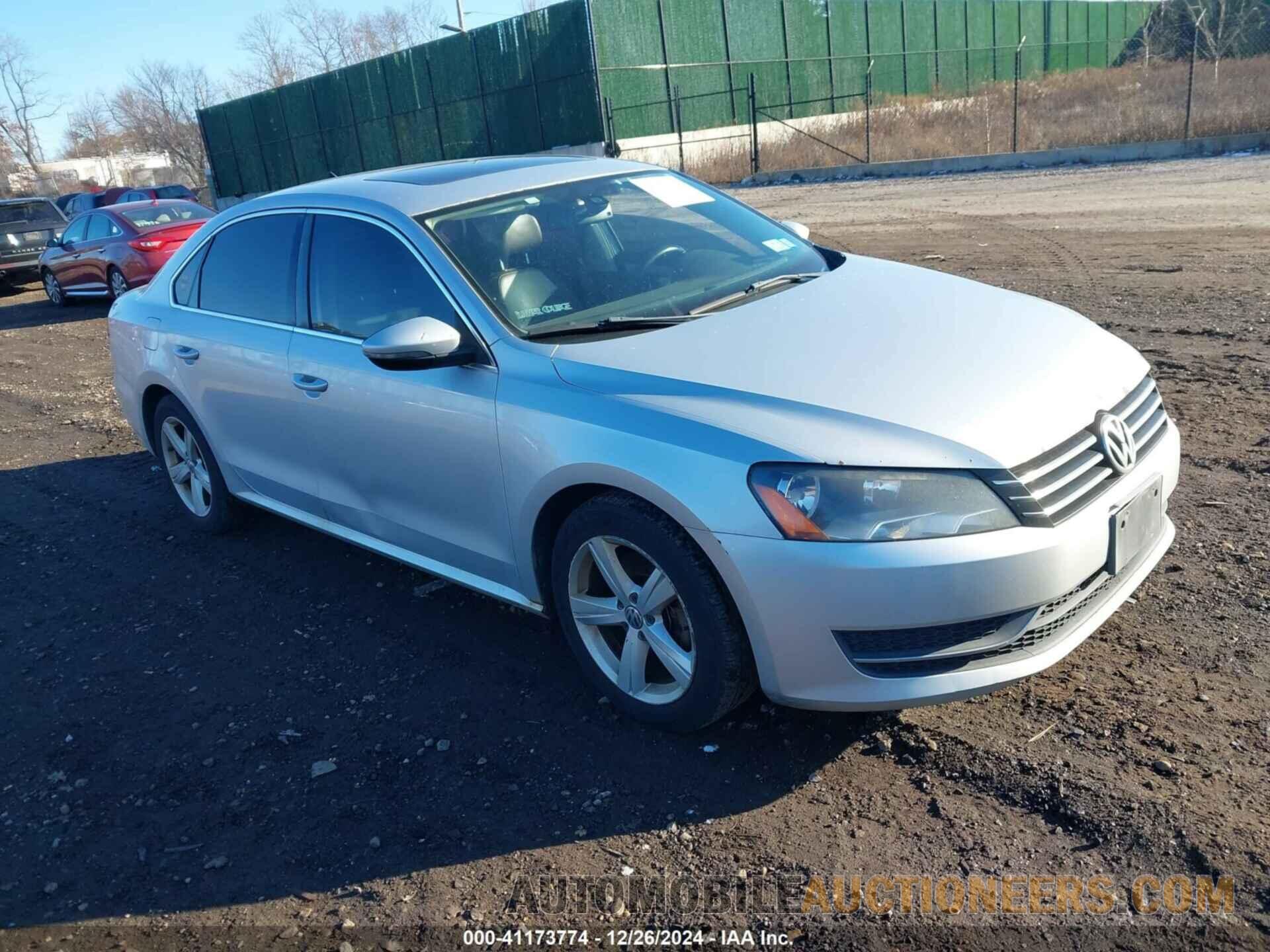 1VWBP7A3XCC095222 VOLKSWAGEN PASSAT 2012