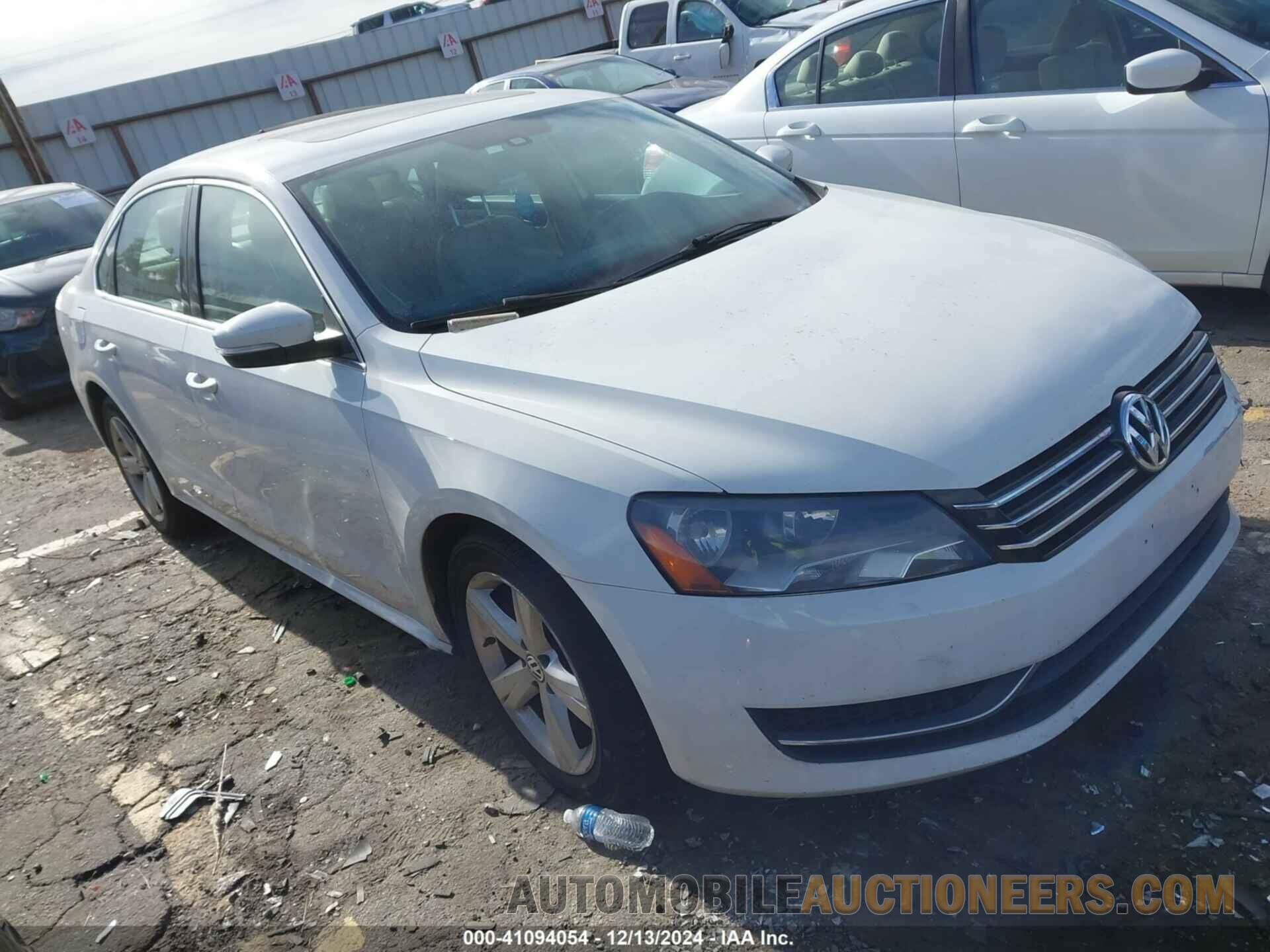 1VWBP7A3XDC009974 VOLKSWAGEN PASSAT 2013