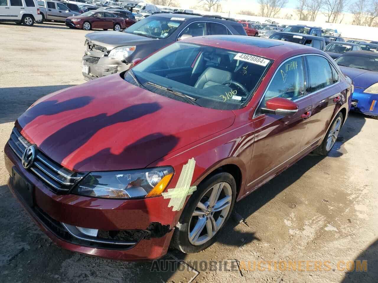 1VWBS7A34FC072795 VOLKSWAGEN PASSAT 2015