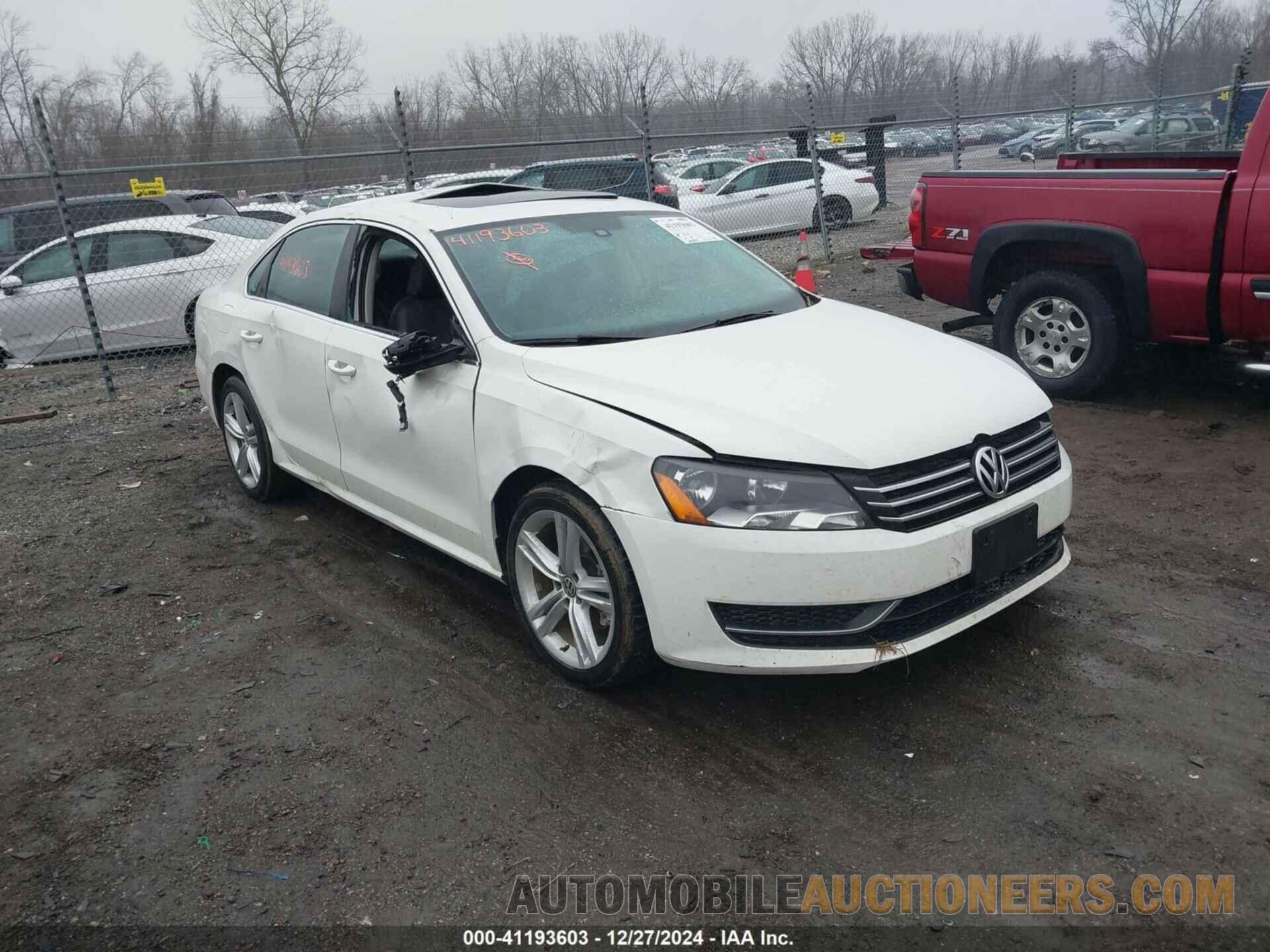 1VWBT7A36EC076441 VOLKSWAGEN PASSAT 2014