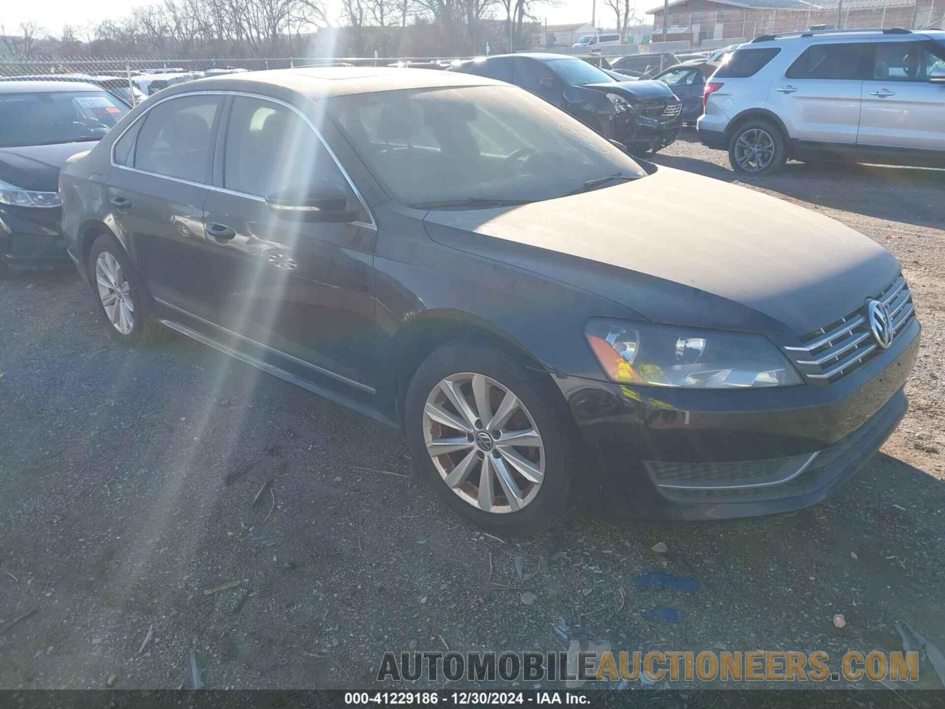 1VWCH7A32CC039776 VOLKSWAGEN PASSAT 2012