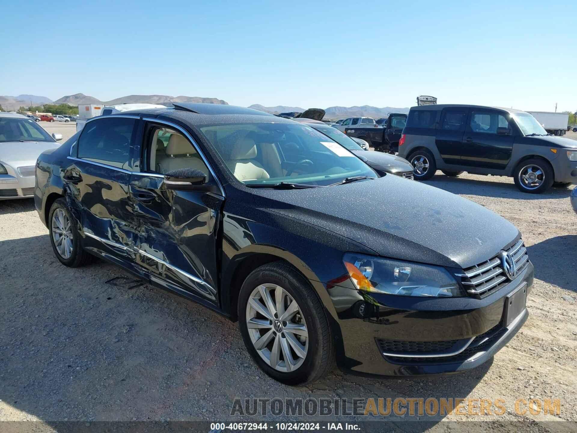 1VWCH7A35DC076340 VOLKSWAGEN PASSAT 2013