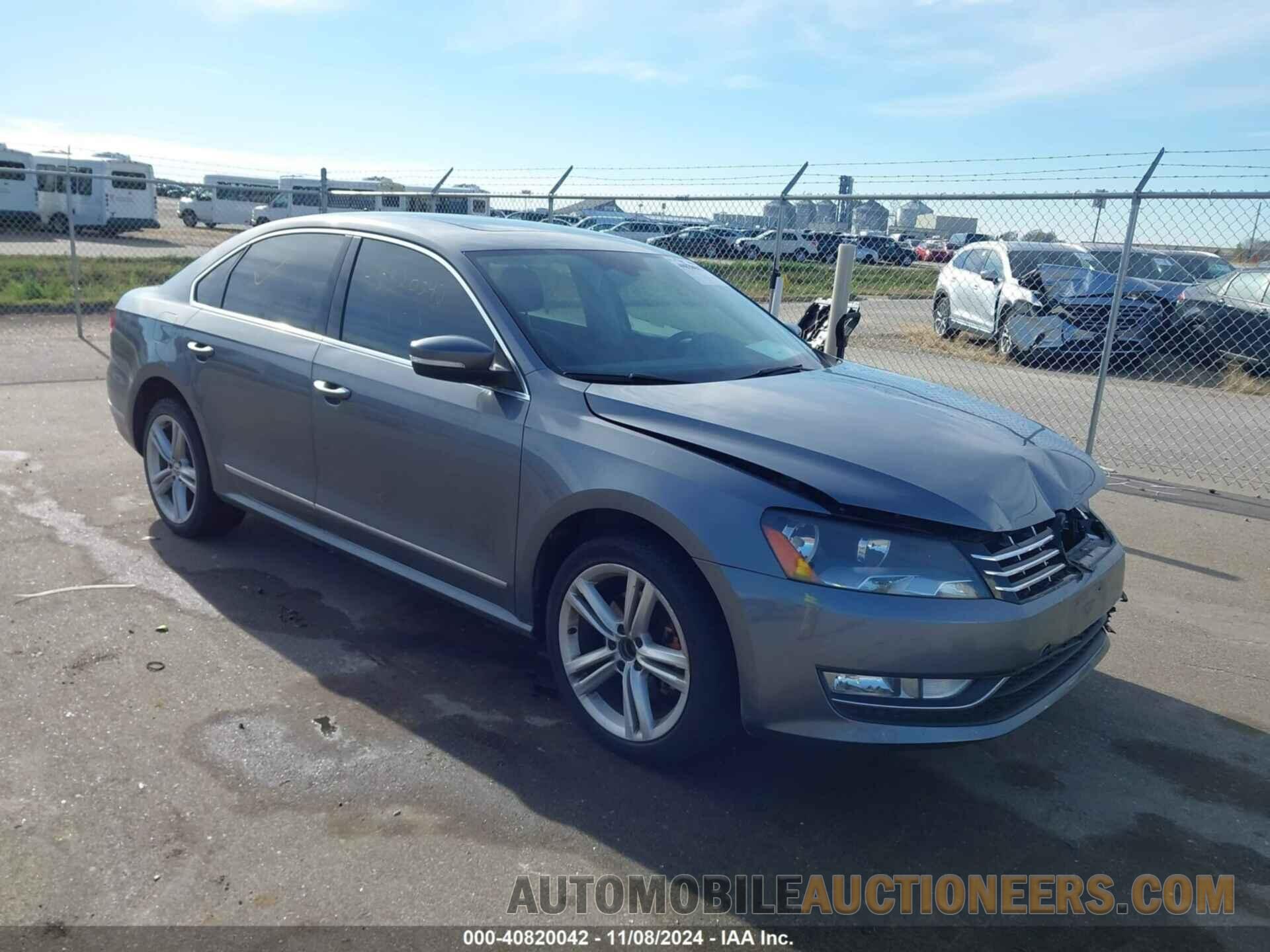 1VWCM7A33DC083170 VOLKSWAGEN PASSAT 2013