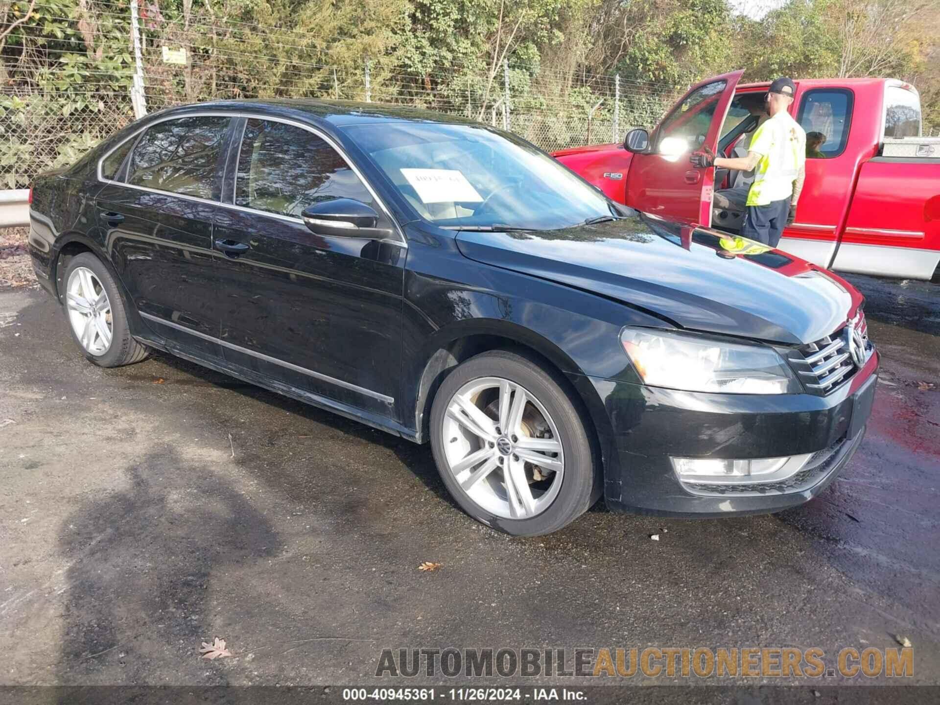 1VWCN7A31CC003120 VOLKSWAGEN PASSAT 2012