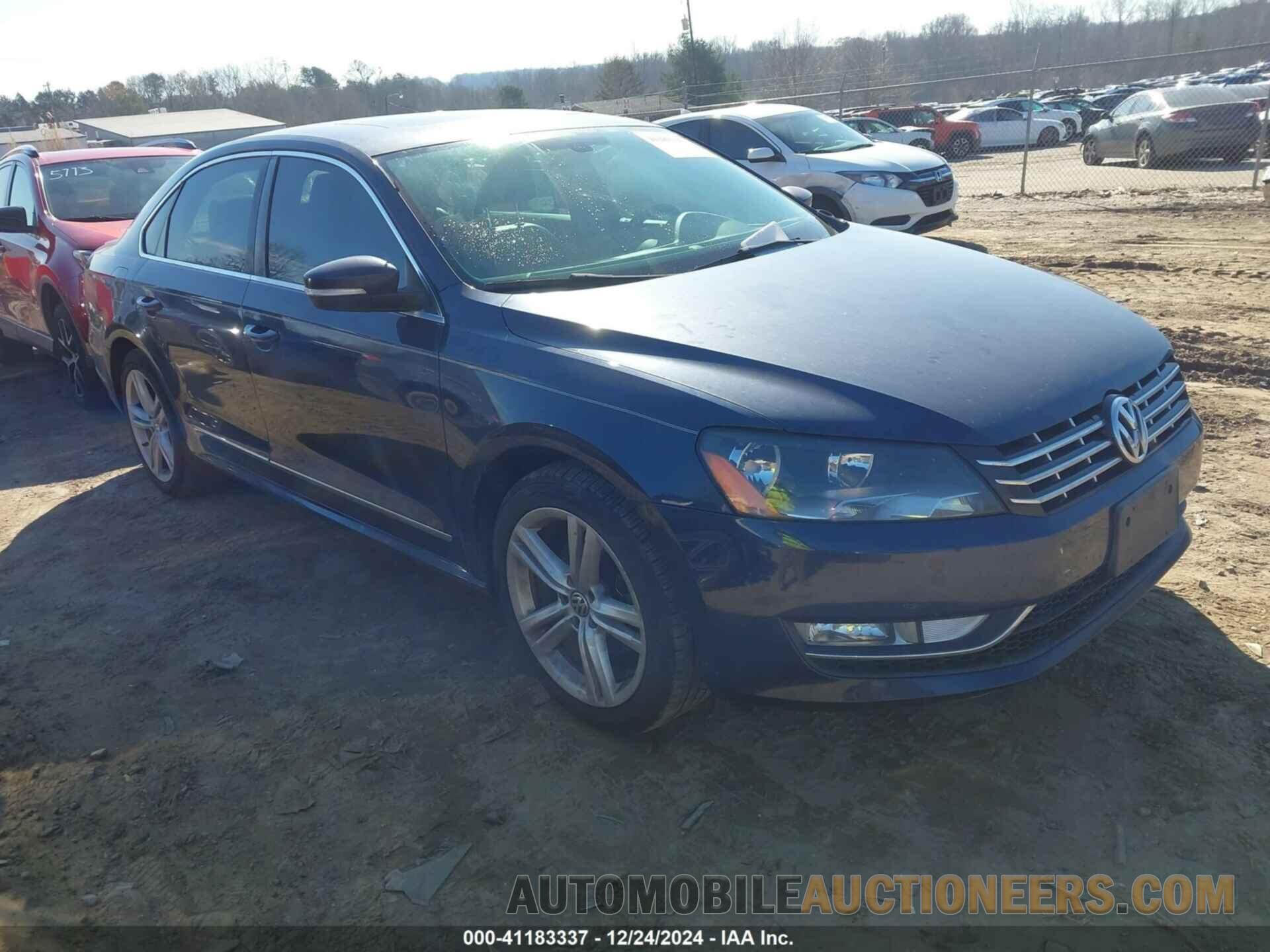 1VWCN7A36DC006659 VOLKSWAGEN PASSAT 2013