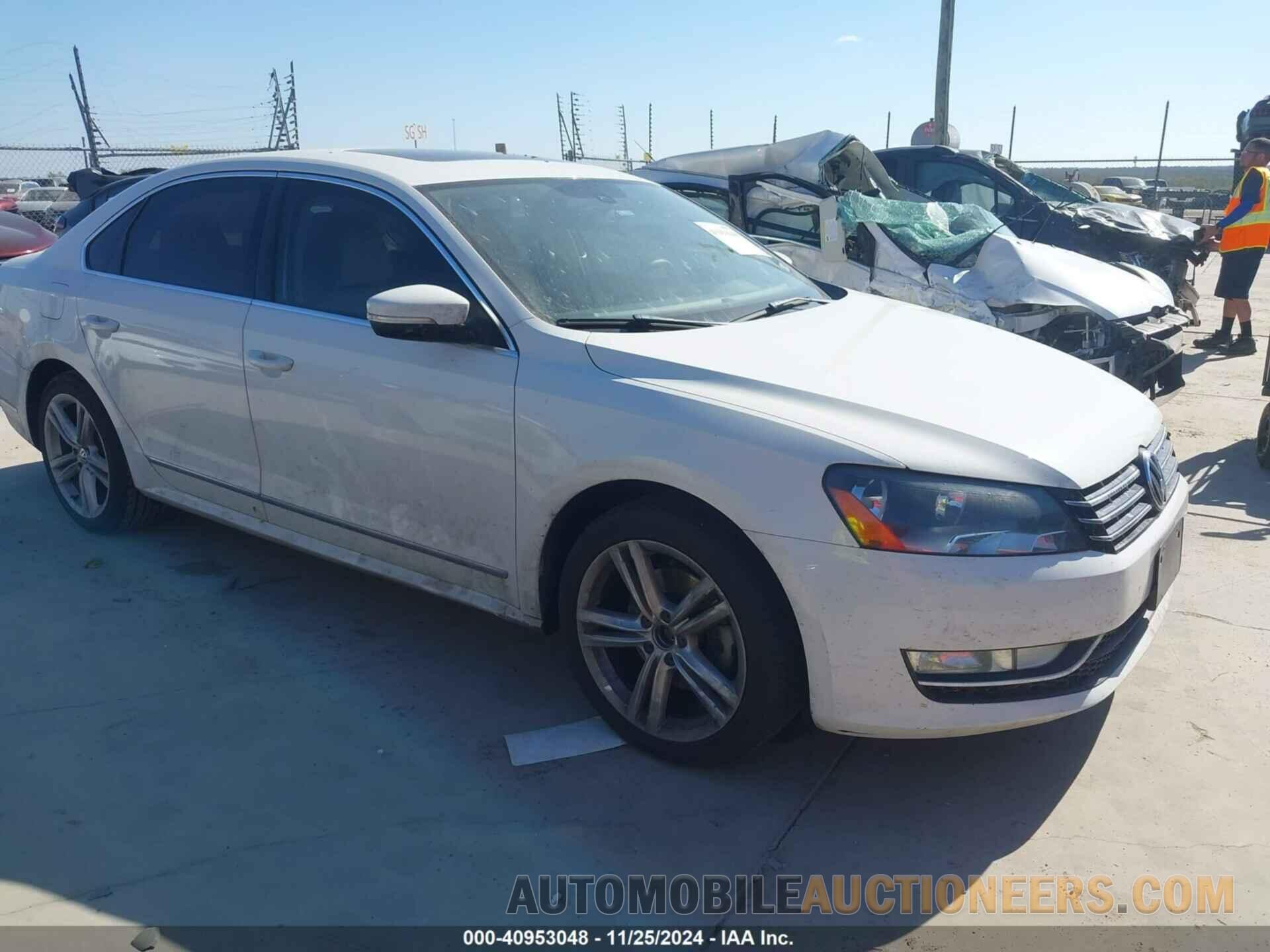 1VWCN7A36DC144766 VOLKSWAGEN PASSAT 2013