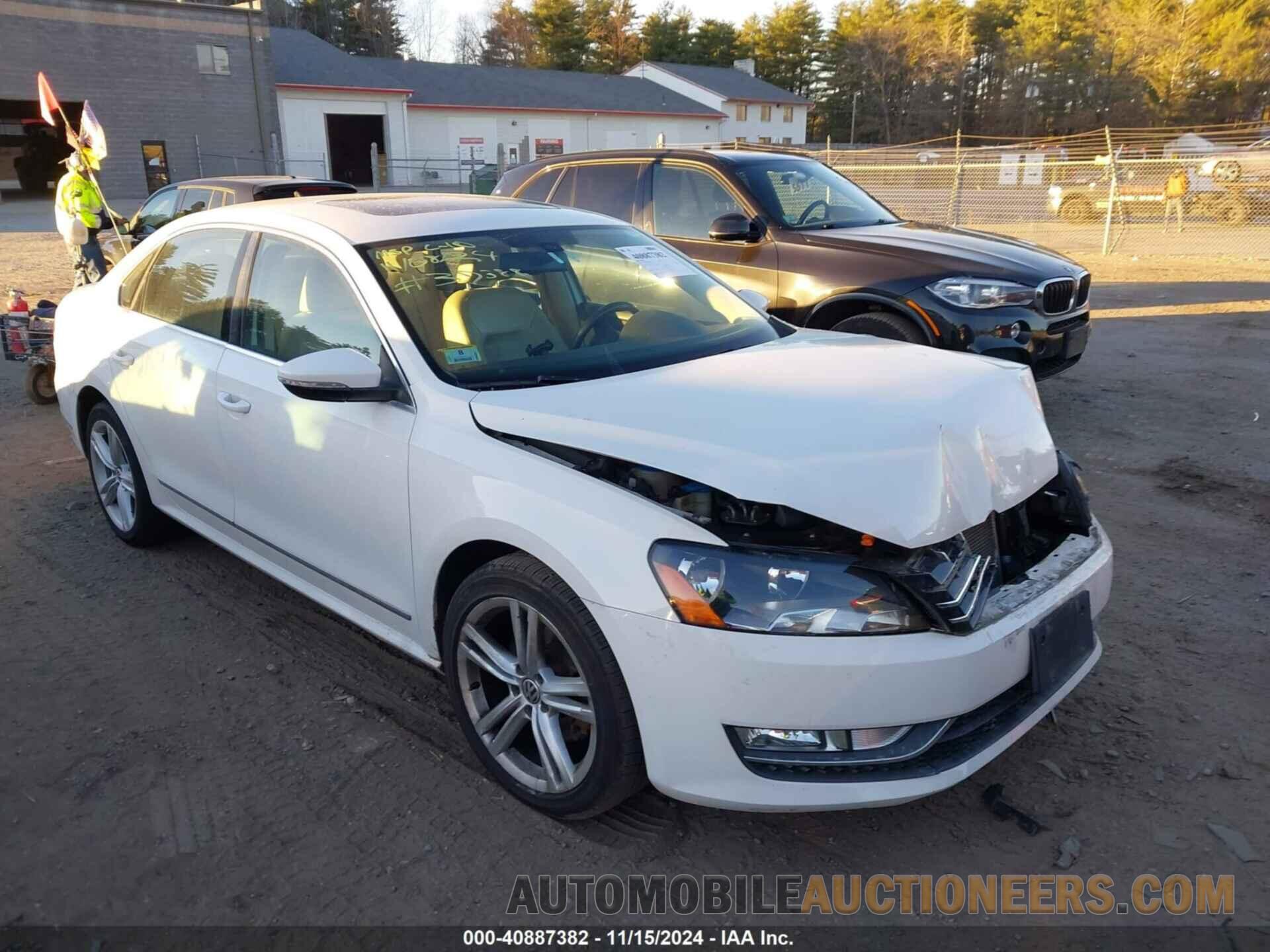 1VWCN7A37CC110205 VOLKSWAGEN PASSAT 2012