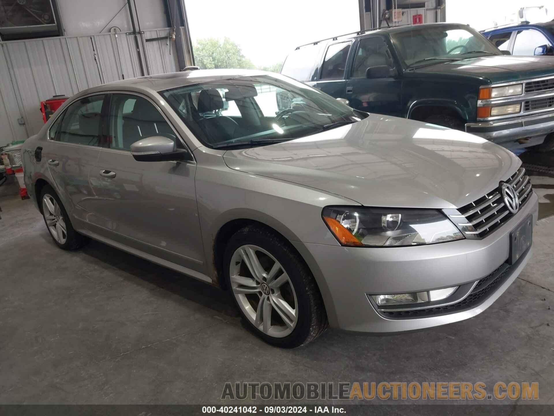 1VWCN7A38DC020417 VOLKSWAGEN PASSAT 2013