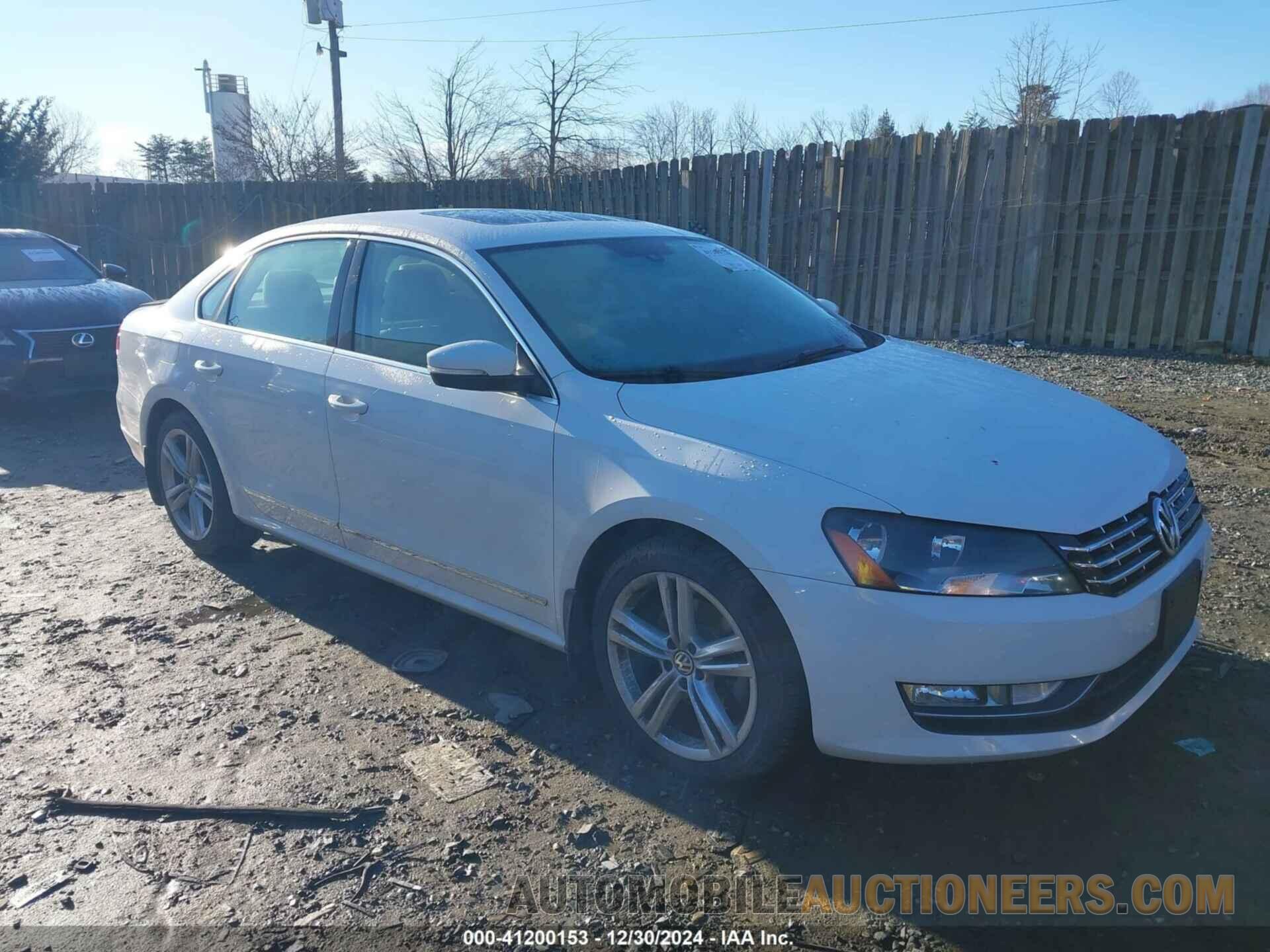 1VWCN7A39EC036840 VOLKSWAGEN PASSAT 2014