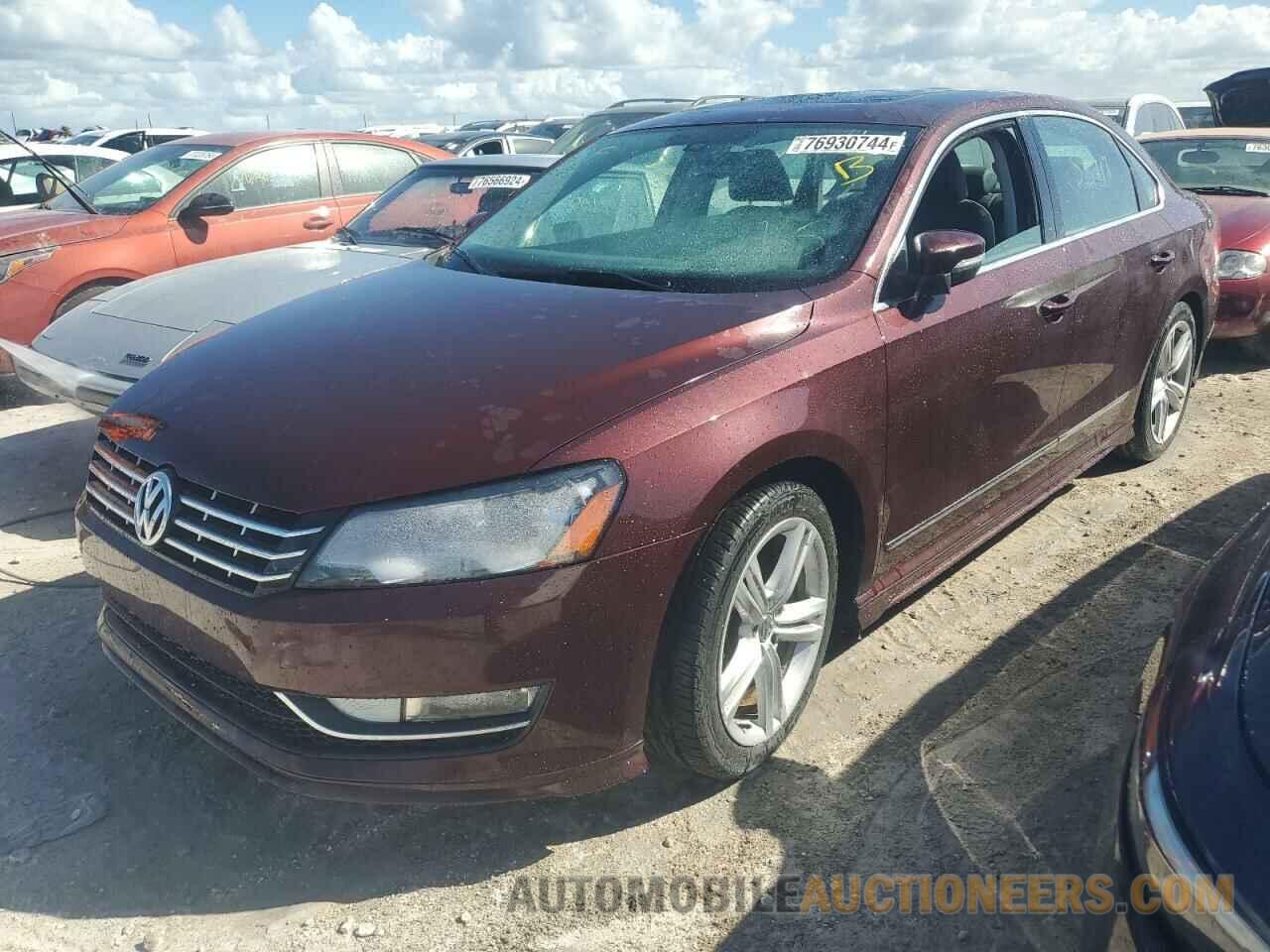 1VWCN7A39EC074424 VOLKSWAGEN PASSAT 2014