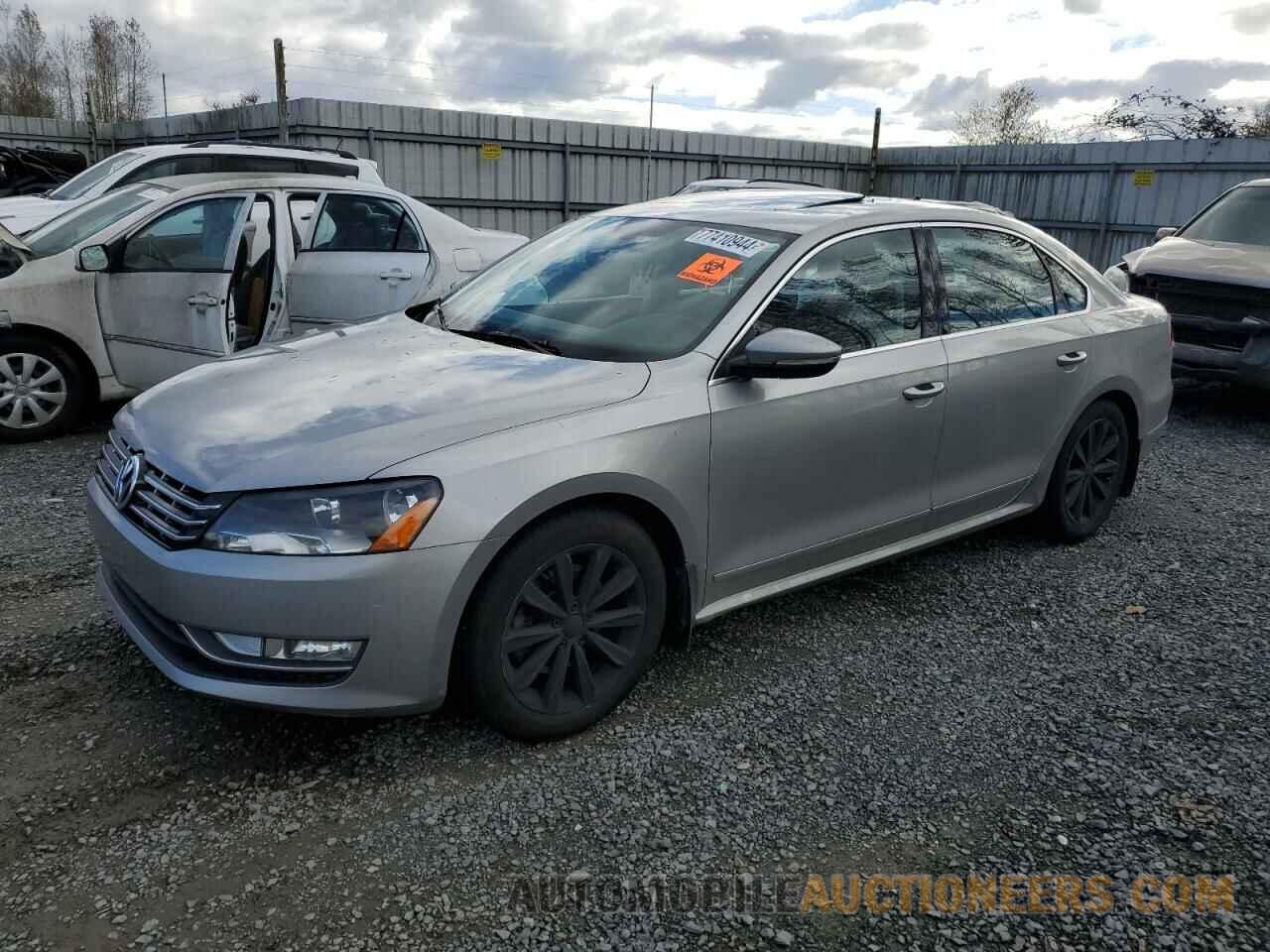 1VWCP7A39CC041558 VOLKSWAGEN PASSAT 2012