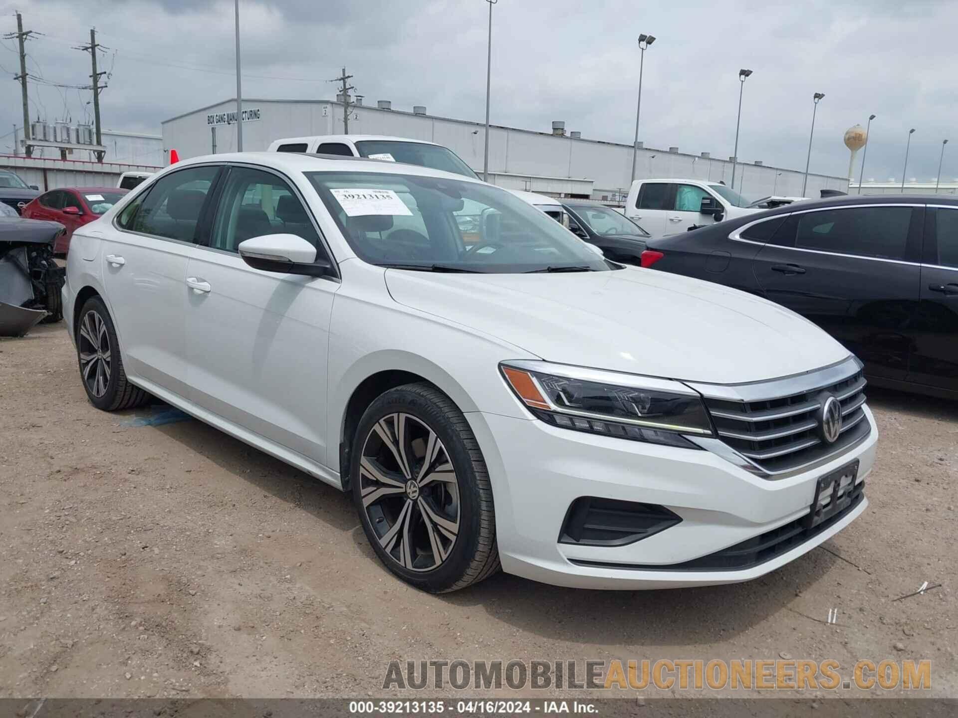 1VWSA7A33MC010420 VOLKSWAGEN PASSAT 2021