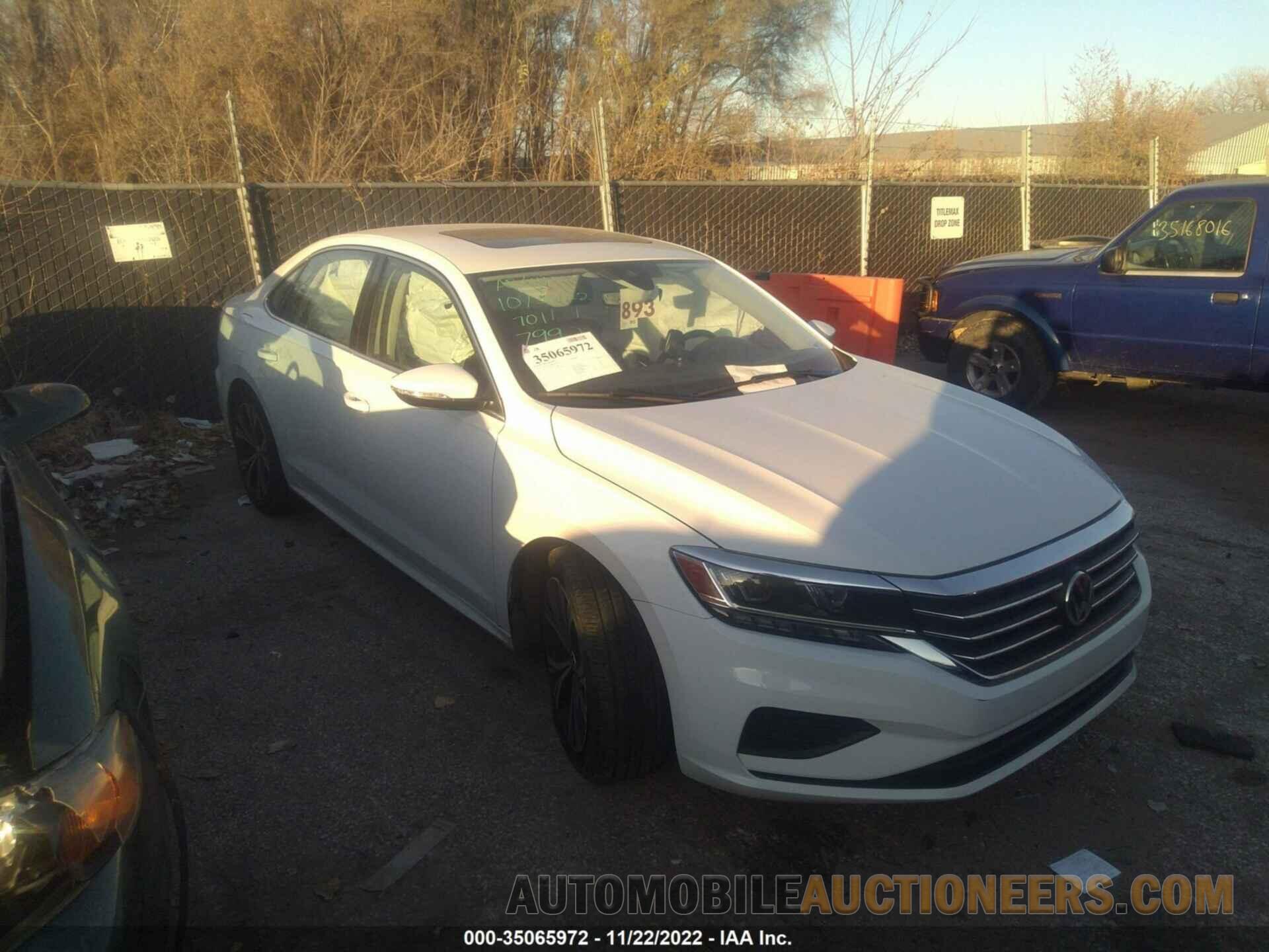 1VWSA7A36MC017992 VOLKSWAGEN PASSAT 2021